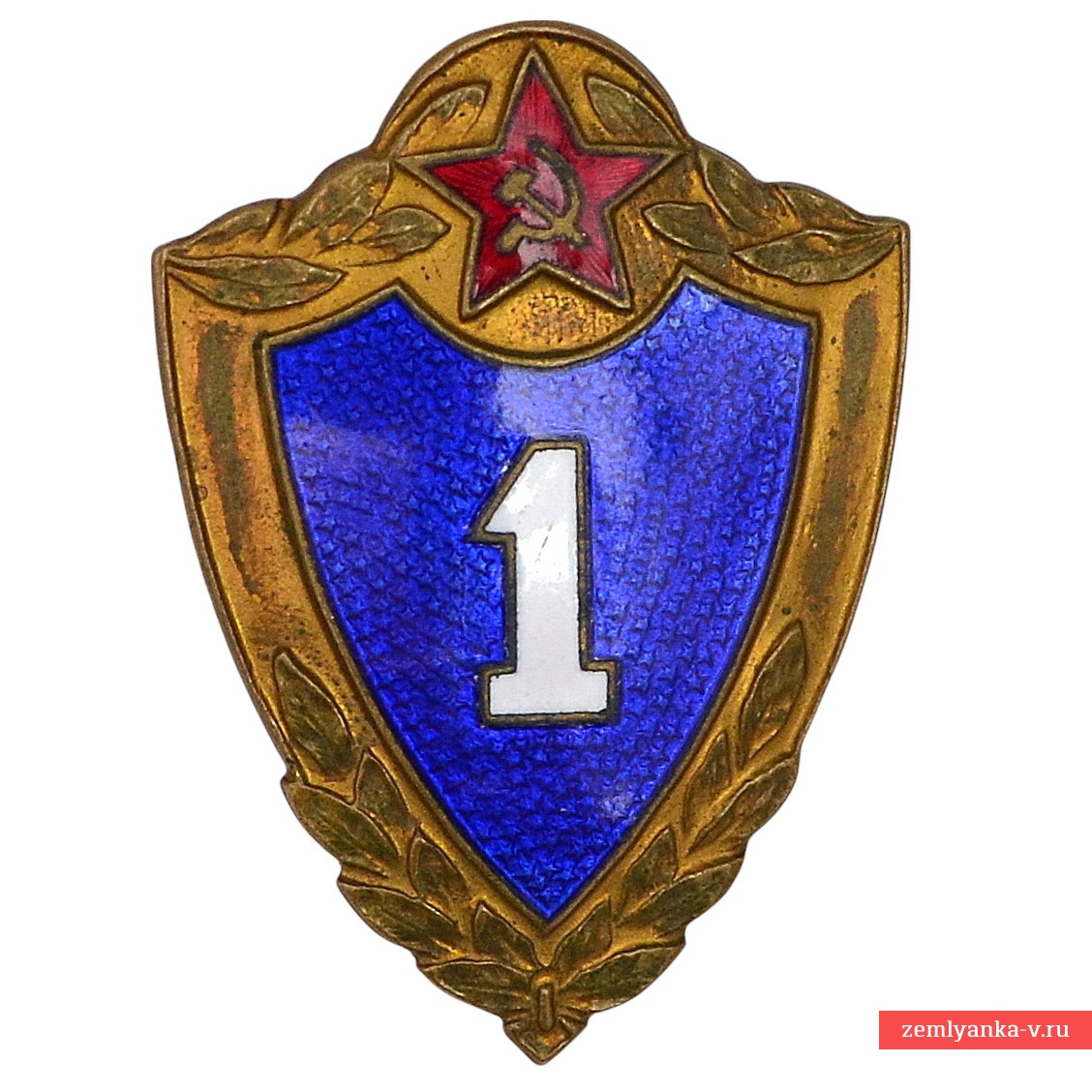 Знак армейской классности, специалист 1 класса, винт