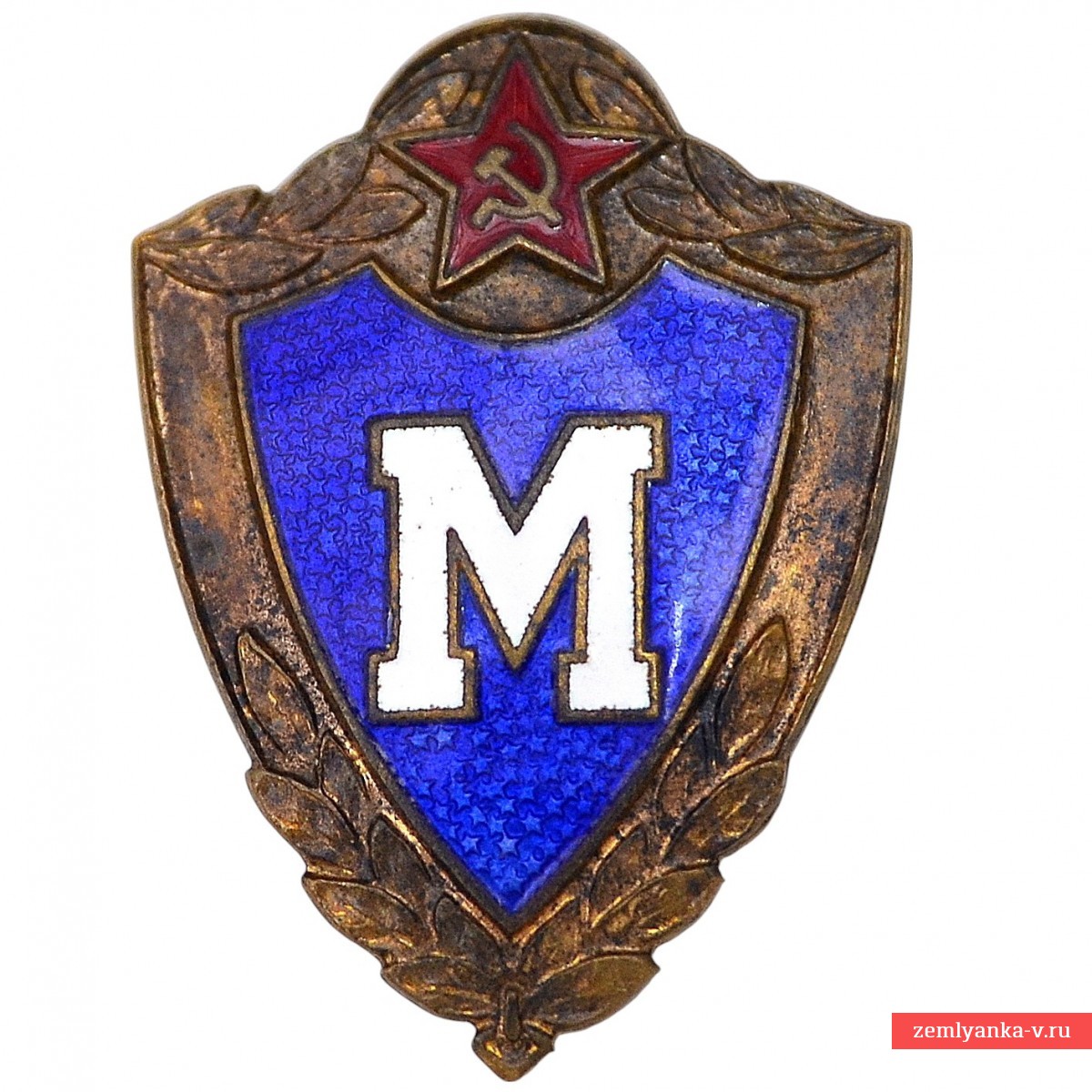 Знак армейской классности, мастер военного дела, винт