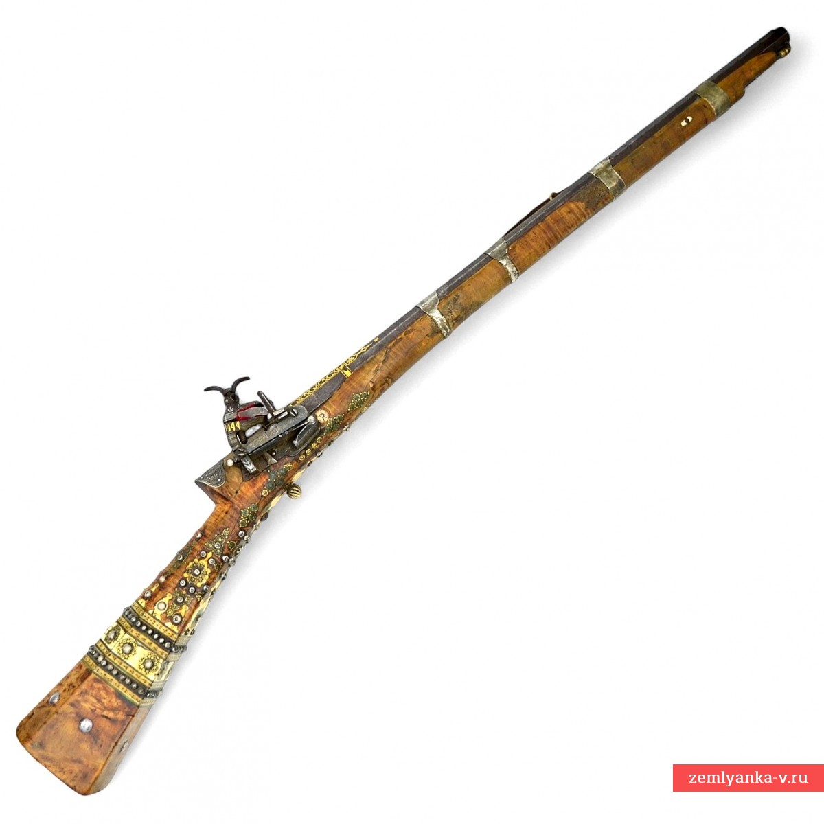 Ружье турецкое украшенное, 1785 г.