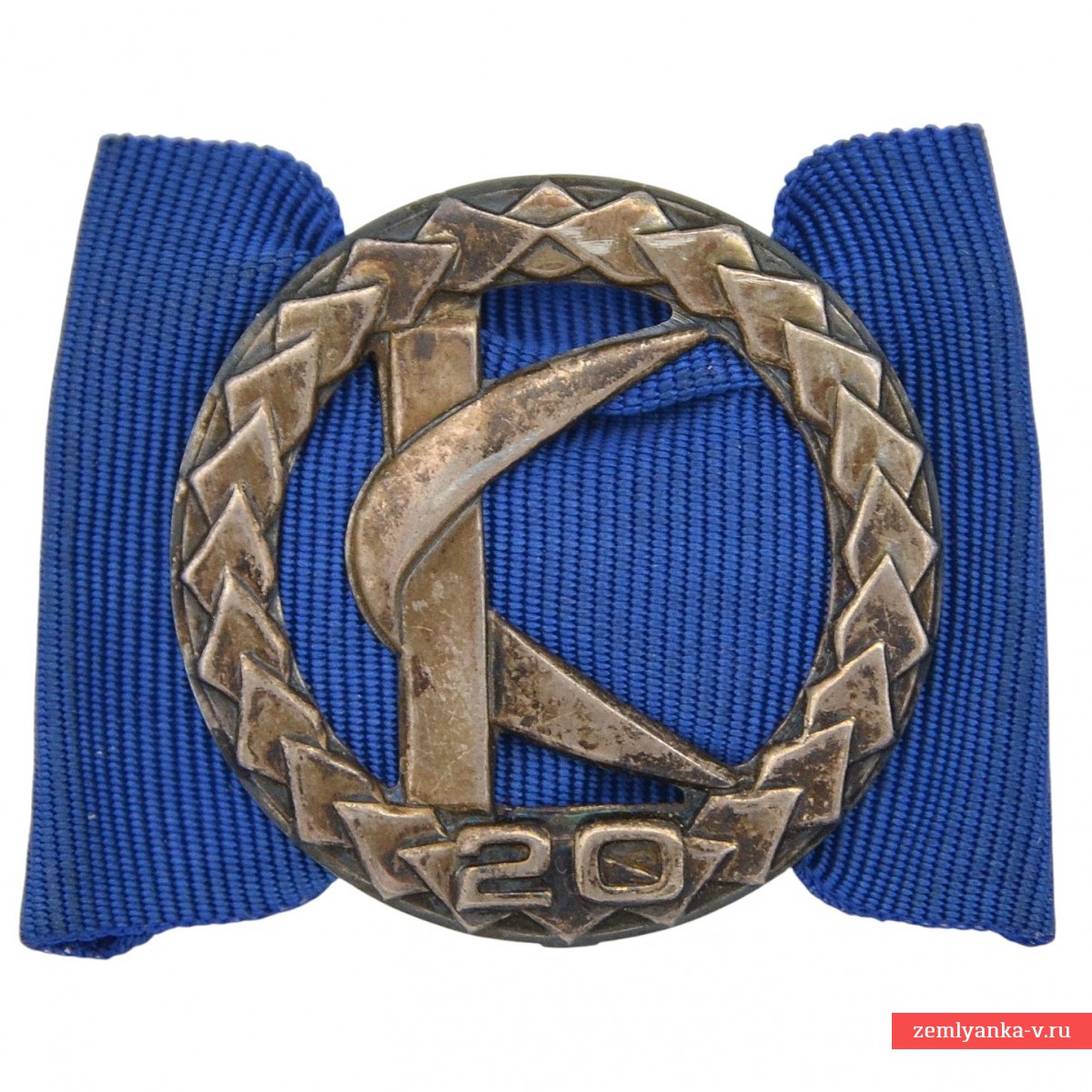 Финляндия. Знак за 20 лет выслуги для государственных чиновников