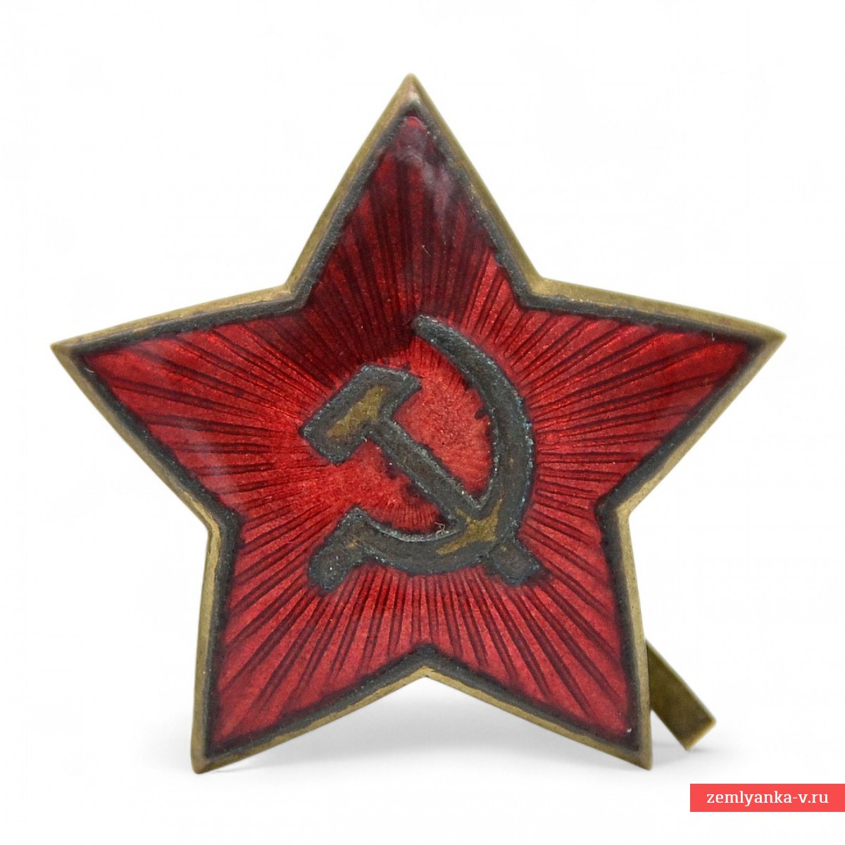 Звезда на фуражку или шапку СА образца 1955 года