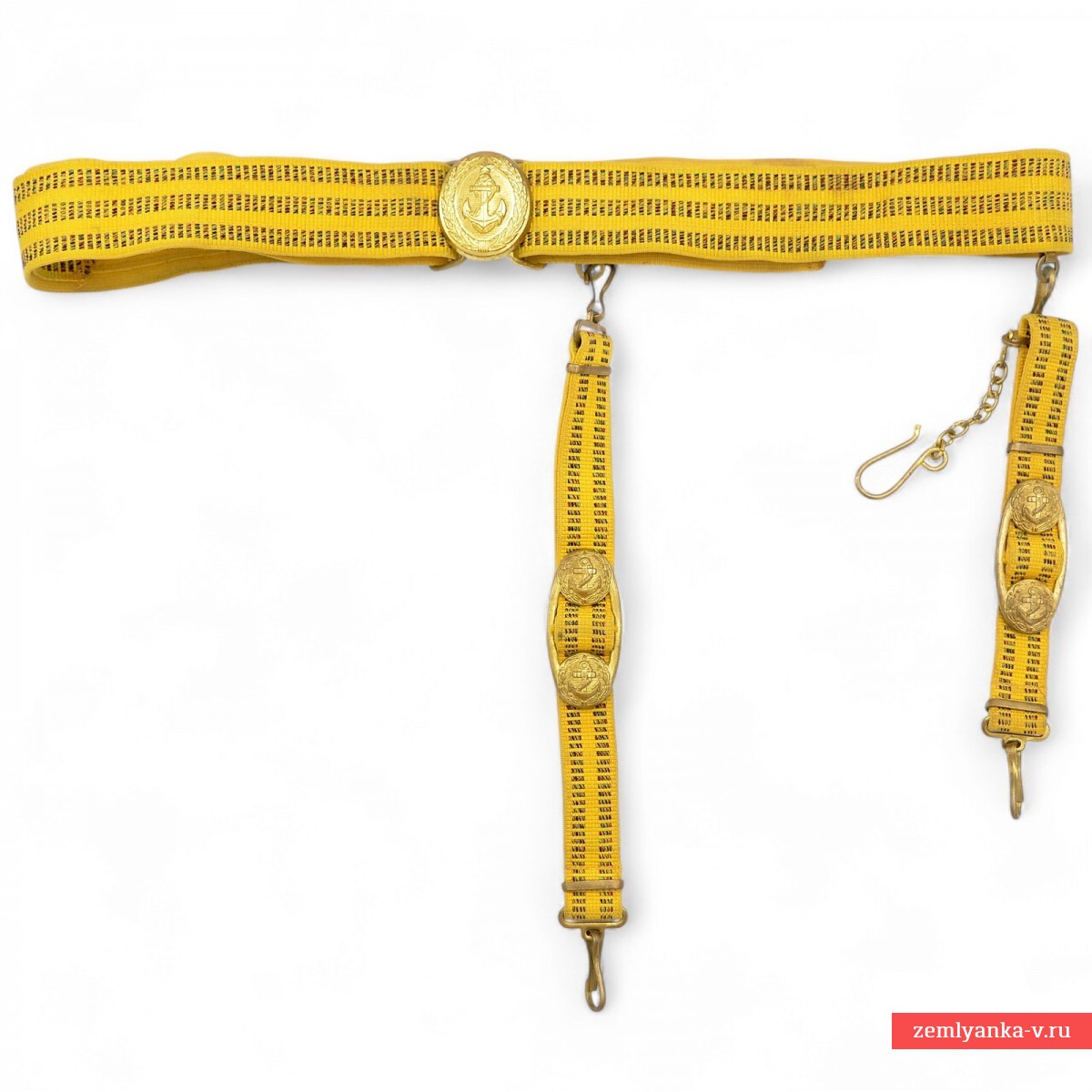 Парадный морской офицерский пояс обр. 1955 года
