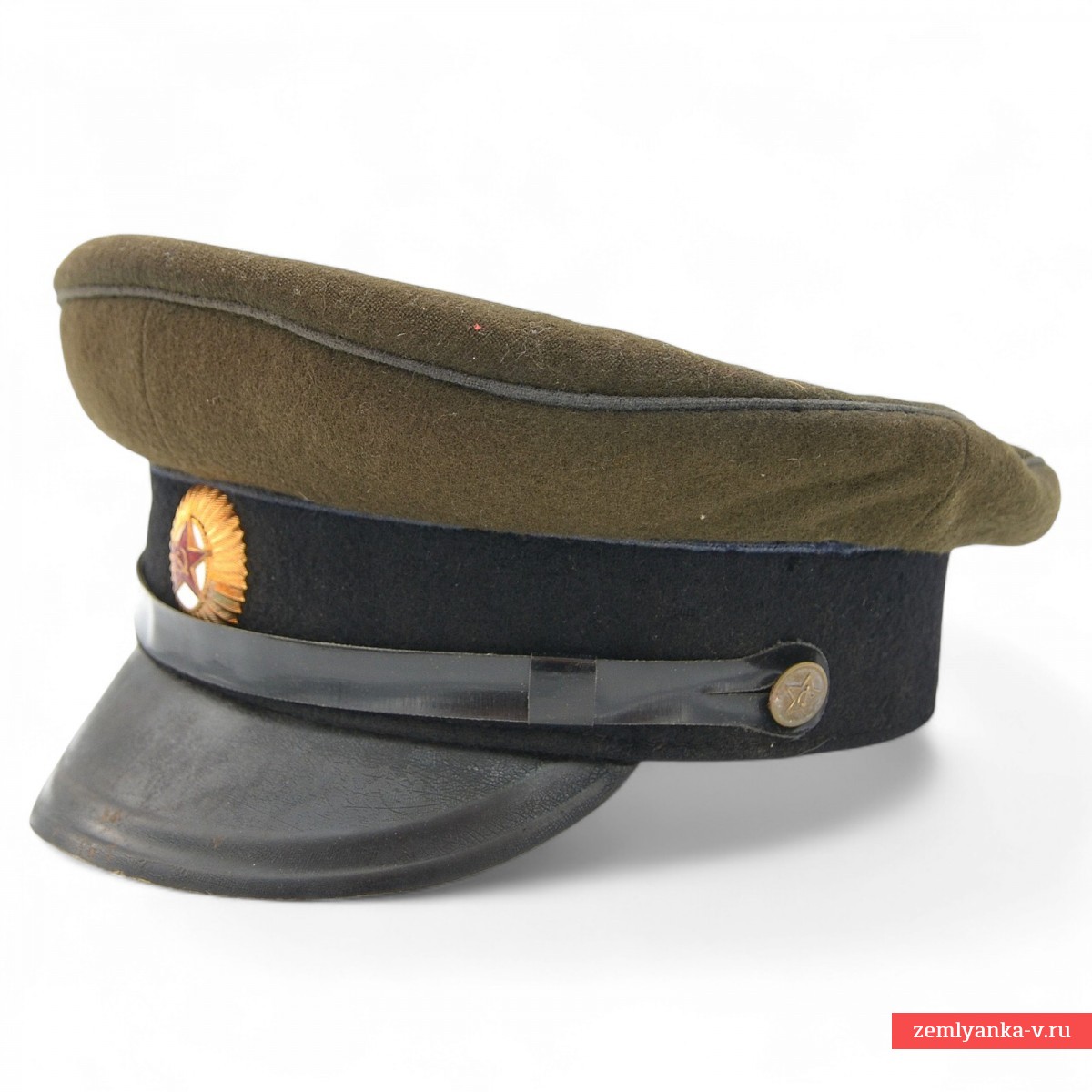 Фуражка офицера инженерных войск СА обр. 1955 года