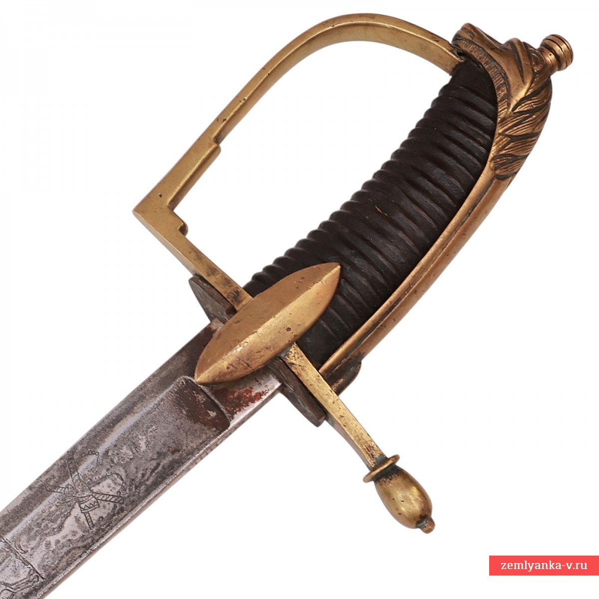 Сабля русская гусарская офицерская середины XVIII века, музейная копия