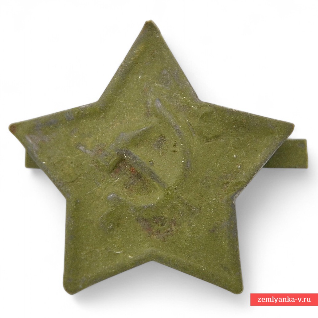 Звезда на пилотку РККА периода ВОВ