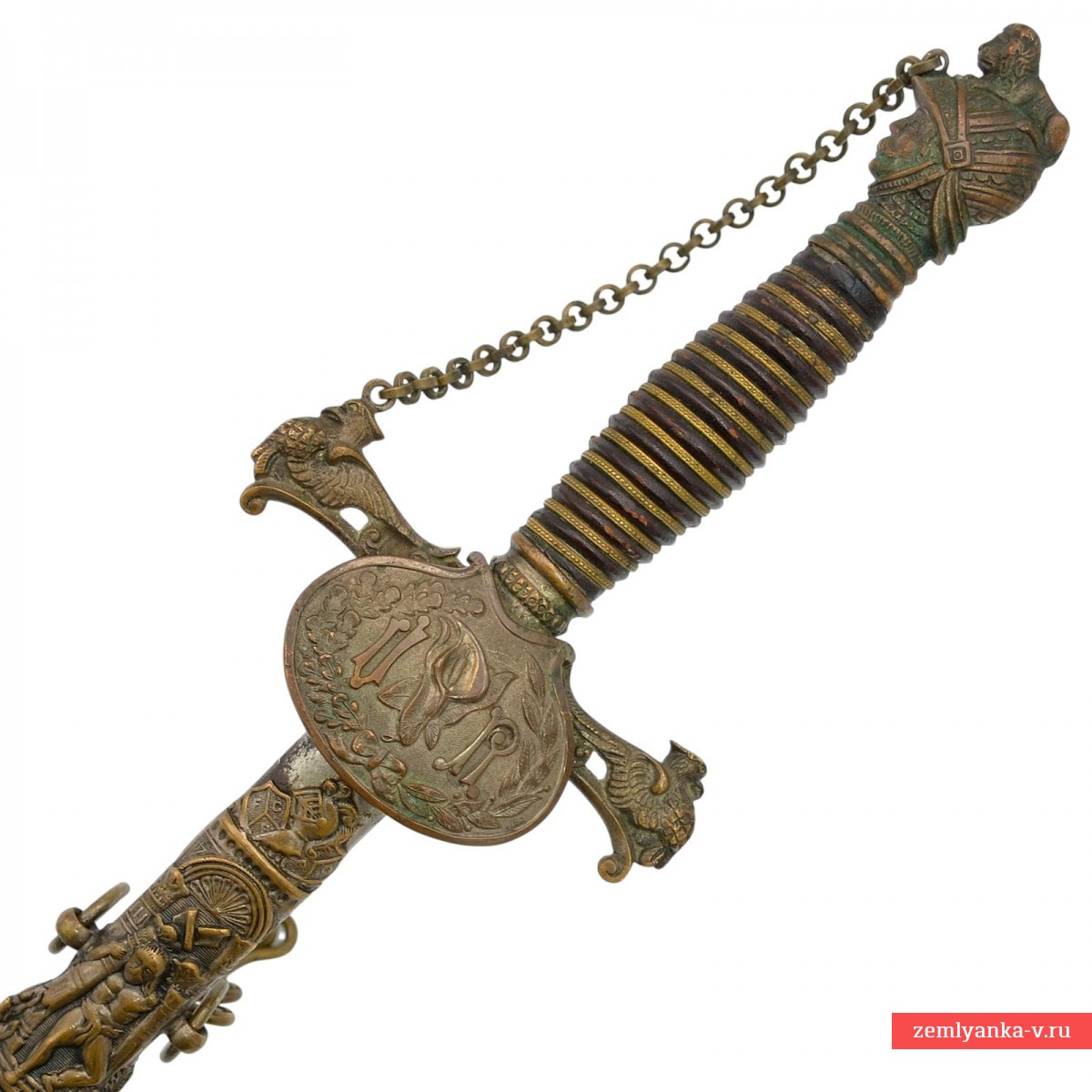 Ритуальный меч рыцаря масонского ордена Пифиаса