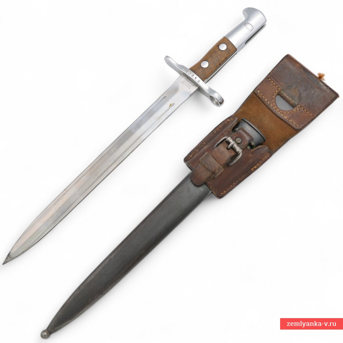 Штык швейцарский образца 1918 года к винтовке и карабину системы Шмидта-Рубина