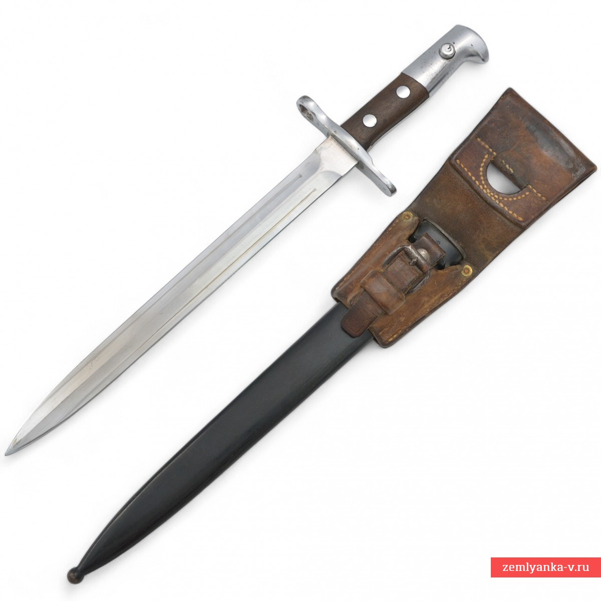 Штык швейцарский образца 1918 года к винтовке и карабину системы Шмидта-Рубина, № 524526