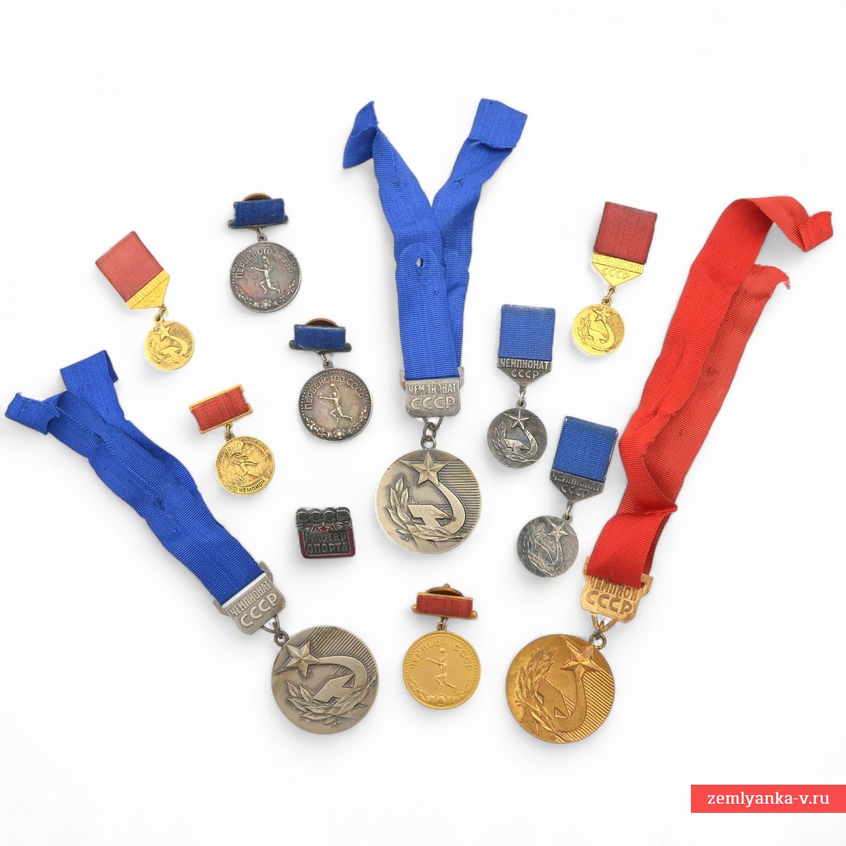 Лот наград чемпиона СССР по гандболу Васильева В.А.