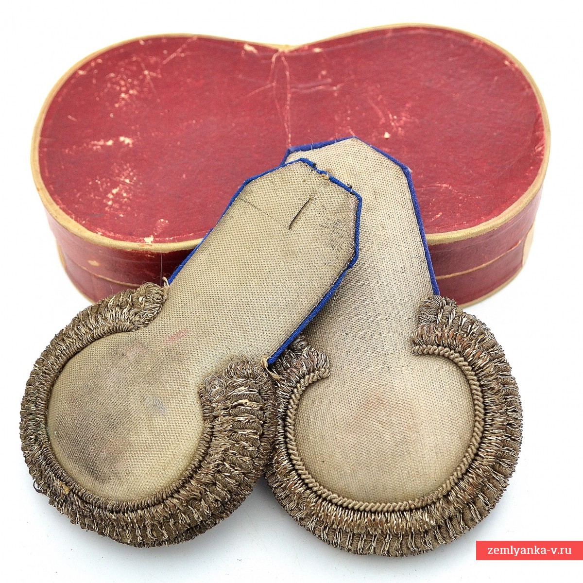 Эполеты капитана Лейб-гвардии 3-го Стрелкового Финского батальона