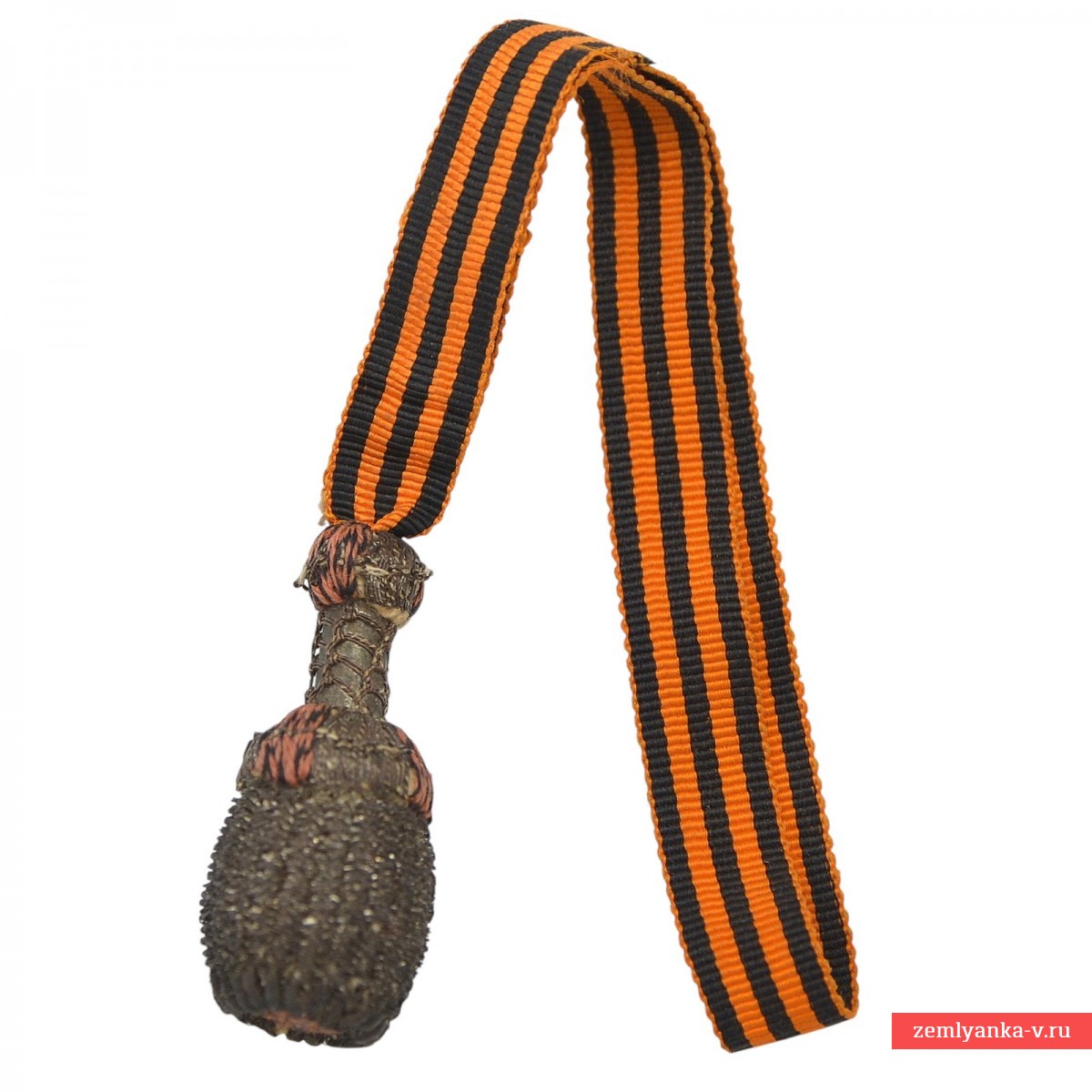 Темляк георгиевский офицерский пехотного типа, миниатюрная версия