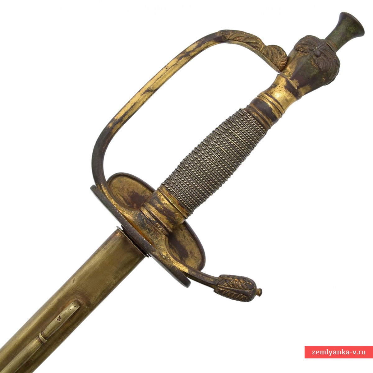 Шпага русская офицерская пехотная образца 1798 года