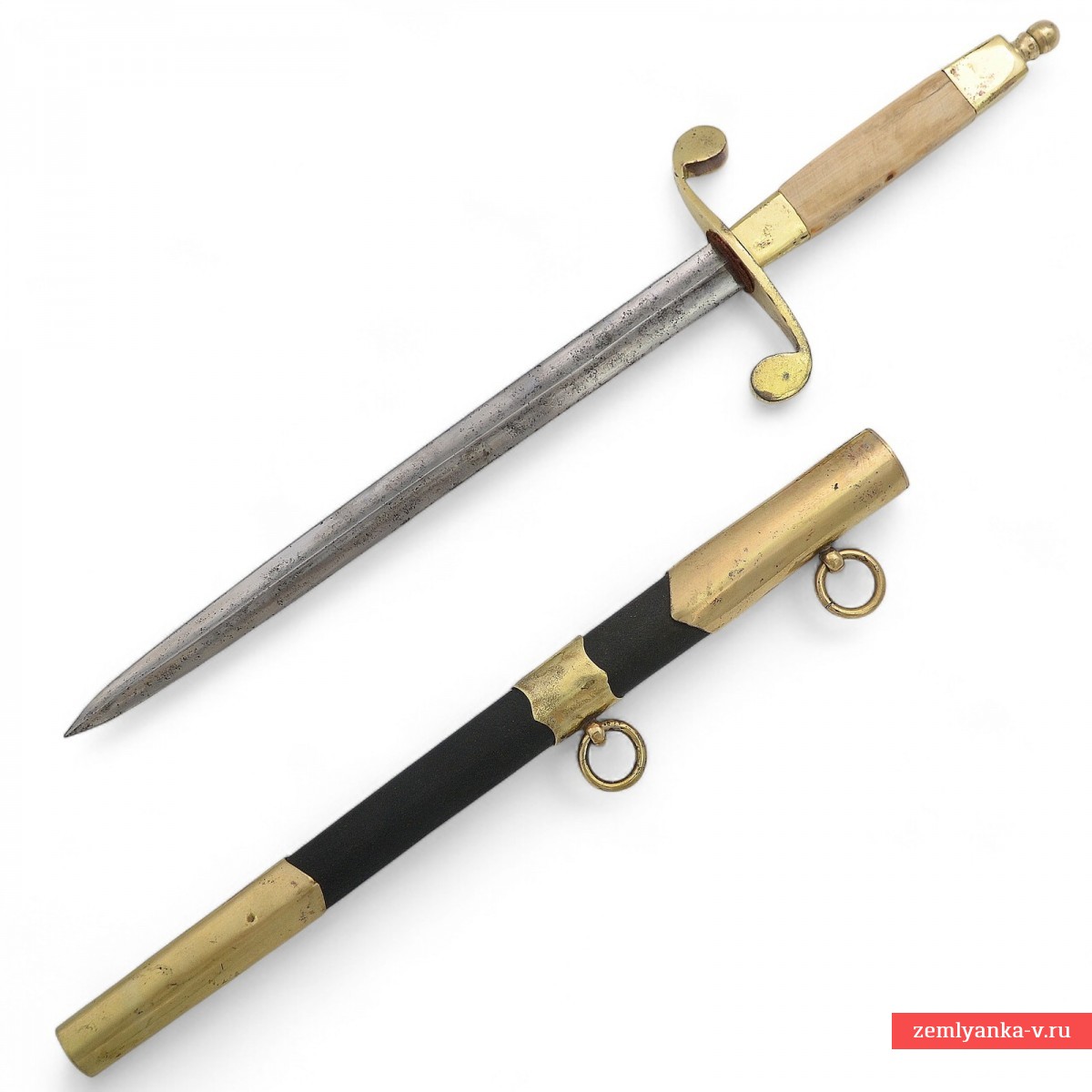 Кортик русский морской офицерский обр. 1803 года, Златоуст