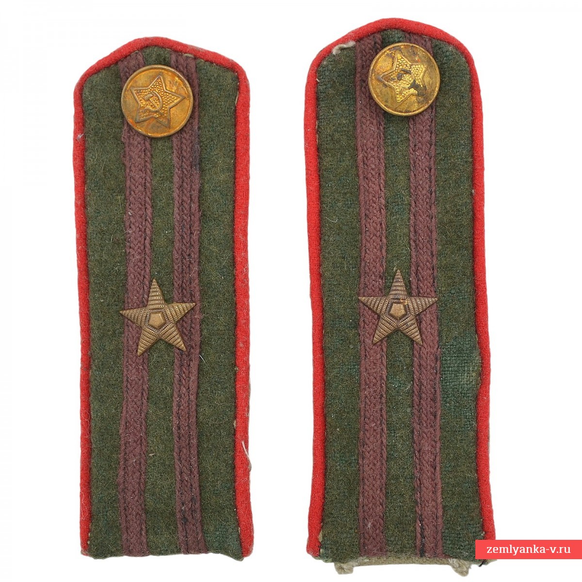 Полевые погоны майора медицинской службы РККА обр. 1943 года