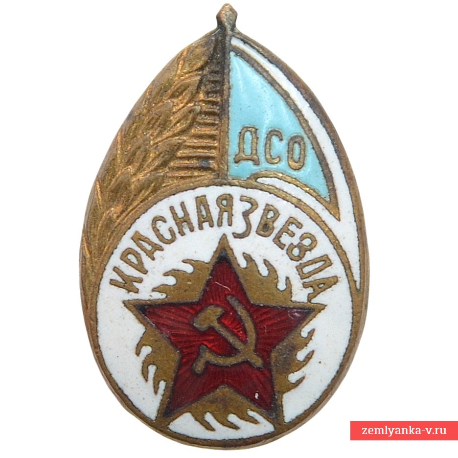 Членский знак ДСО «Красная звезда»