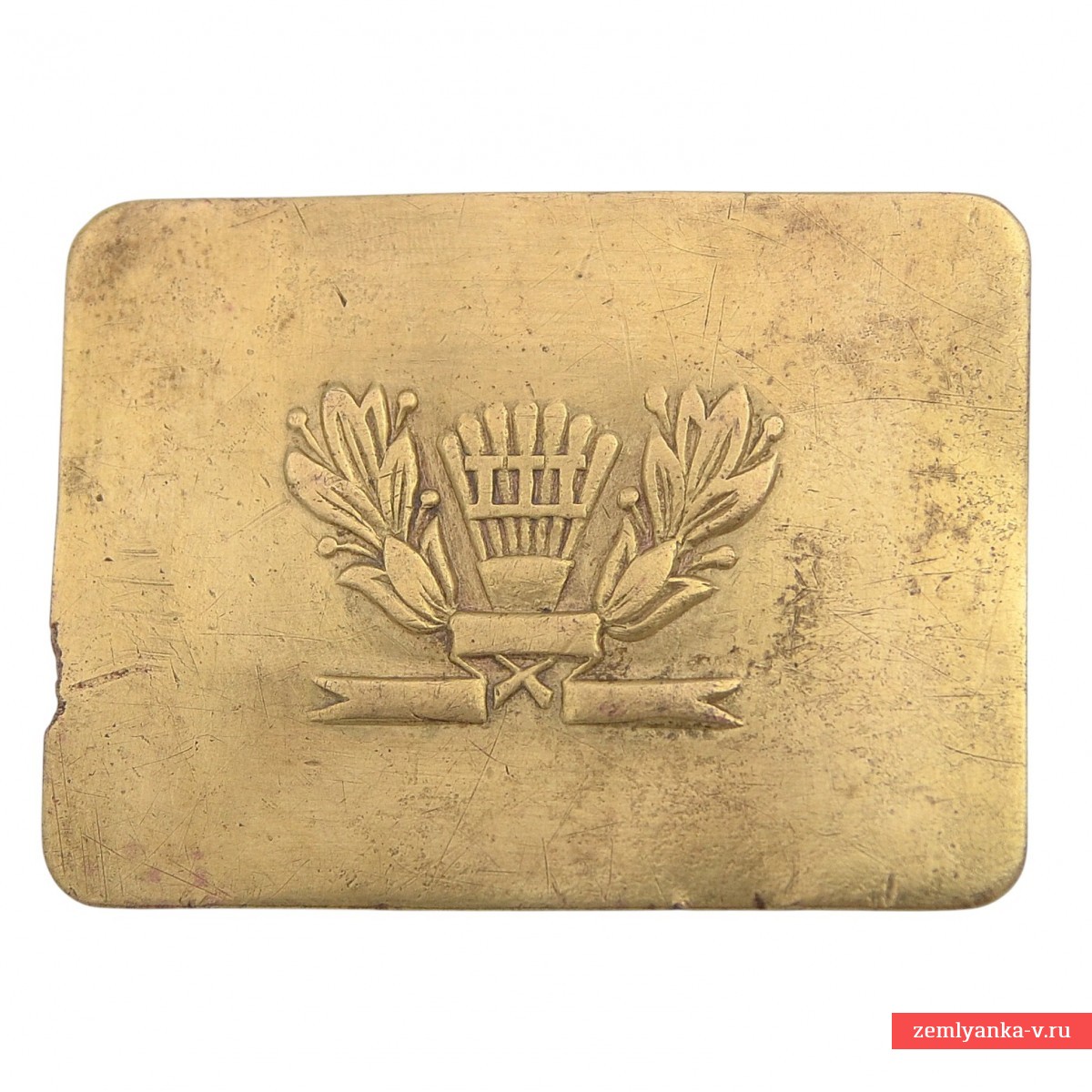 Пряжка школьника СССР.