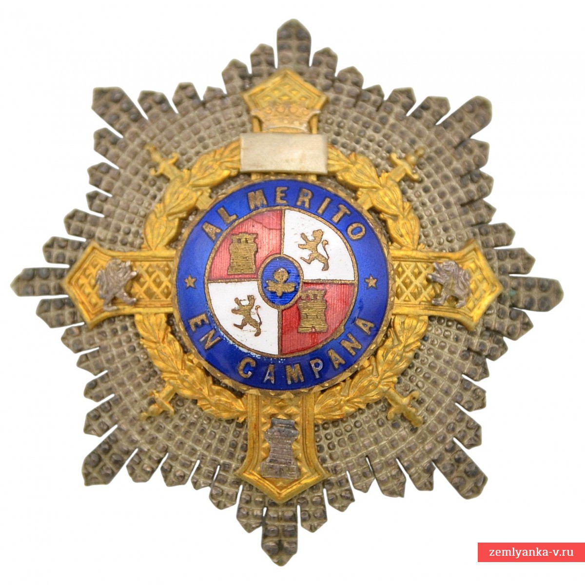 Знак испанского Военного креста («Крест войны»)