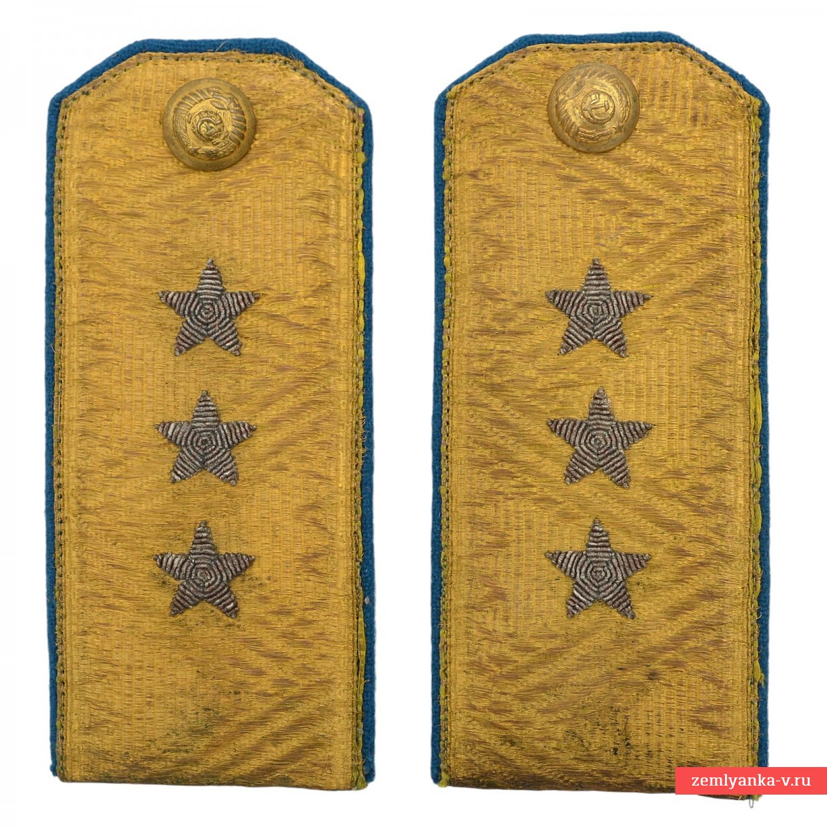 Повседневные погоны генерал-полковника ВВС РККА образца 1943 года