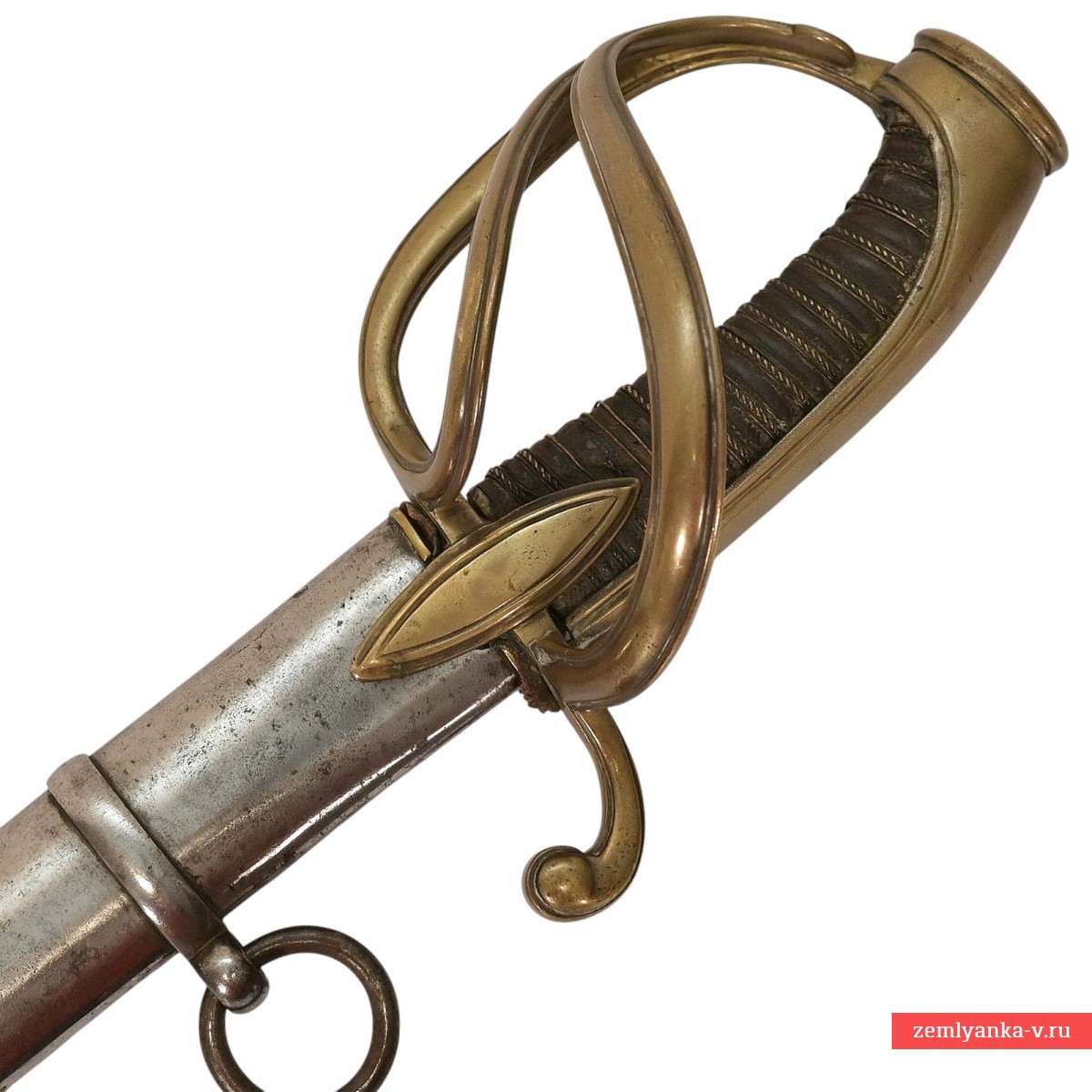 Сабля французская офицера Национальной конной гвардии модели AN IX (1801 г.), украшенная