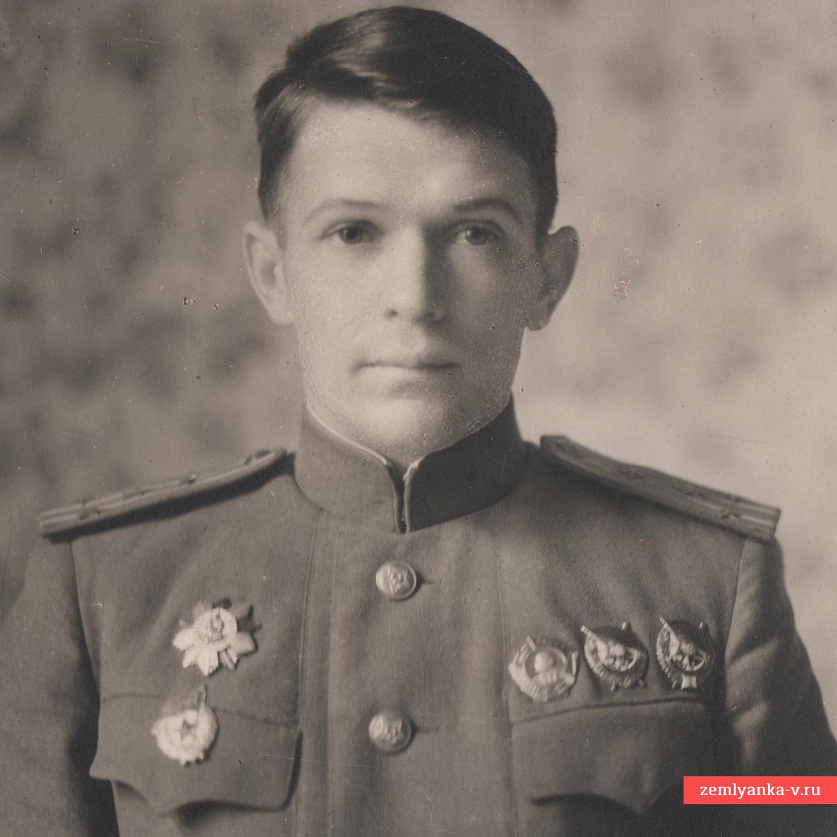 Лот фото Героя Советского союза полковника И.И. Гейбо