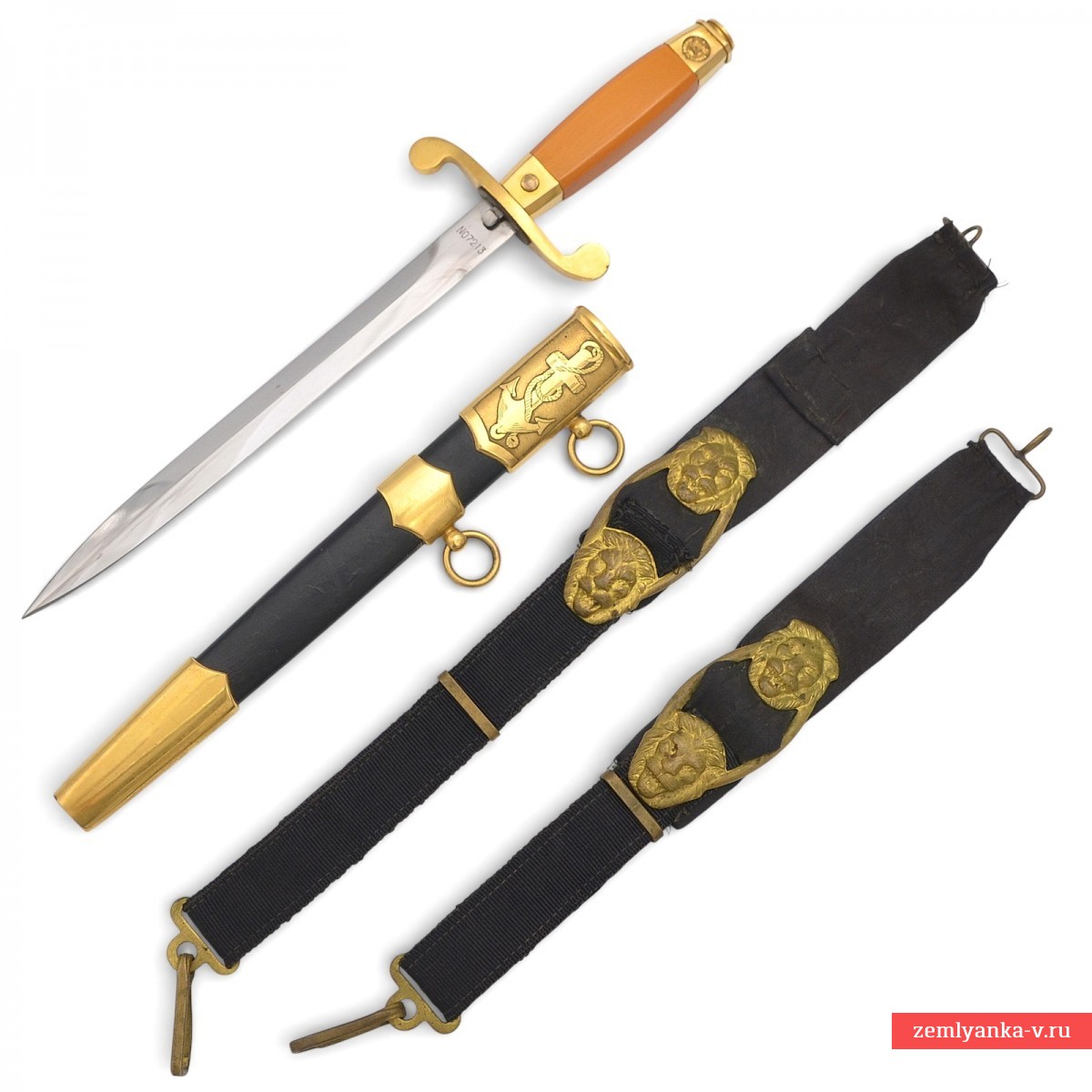 Кортик советский морской офицерский образца 1945 года, 1948 г.в.