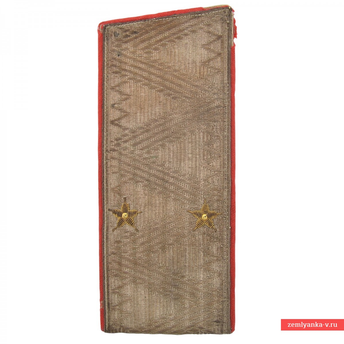 Шинельный погон генерал-майора РИА