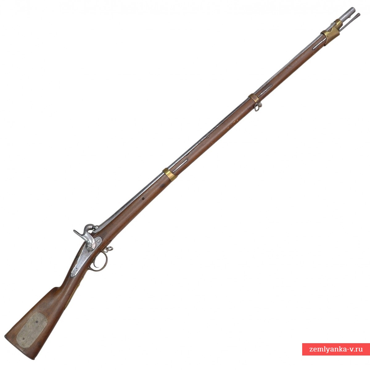 Ружье солдатское обр. 1845 года, захваченное при штурме Малахова кургана 27 августа 1855 года