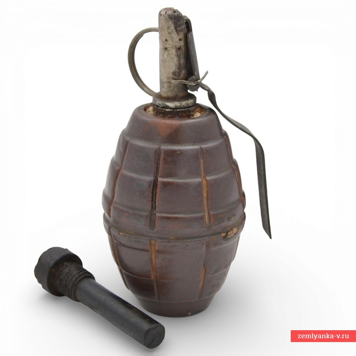 ММГ керамической гранаты Ф-1 с заглушкой, 1944 г.