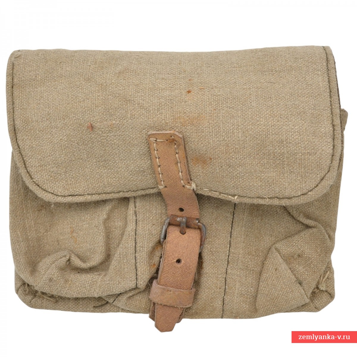 Подсумок для 3 гранат Ф-1, светлый брезент