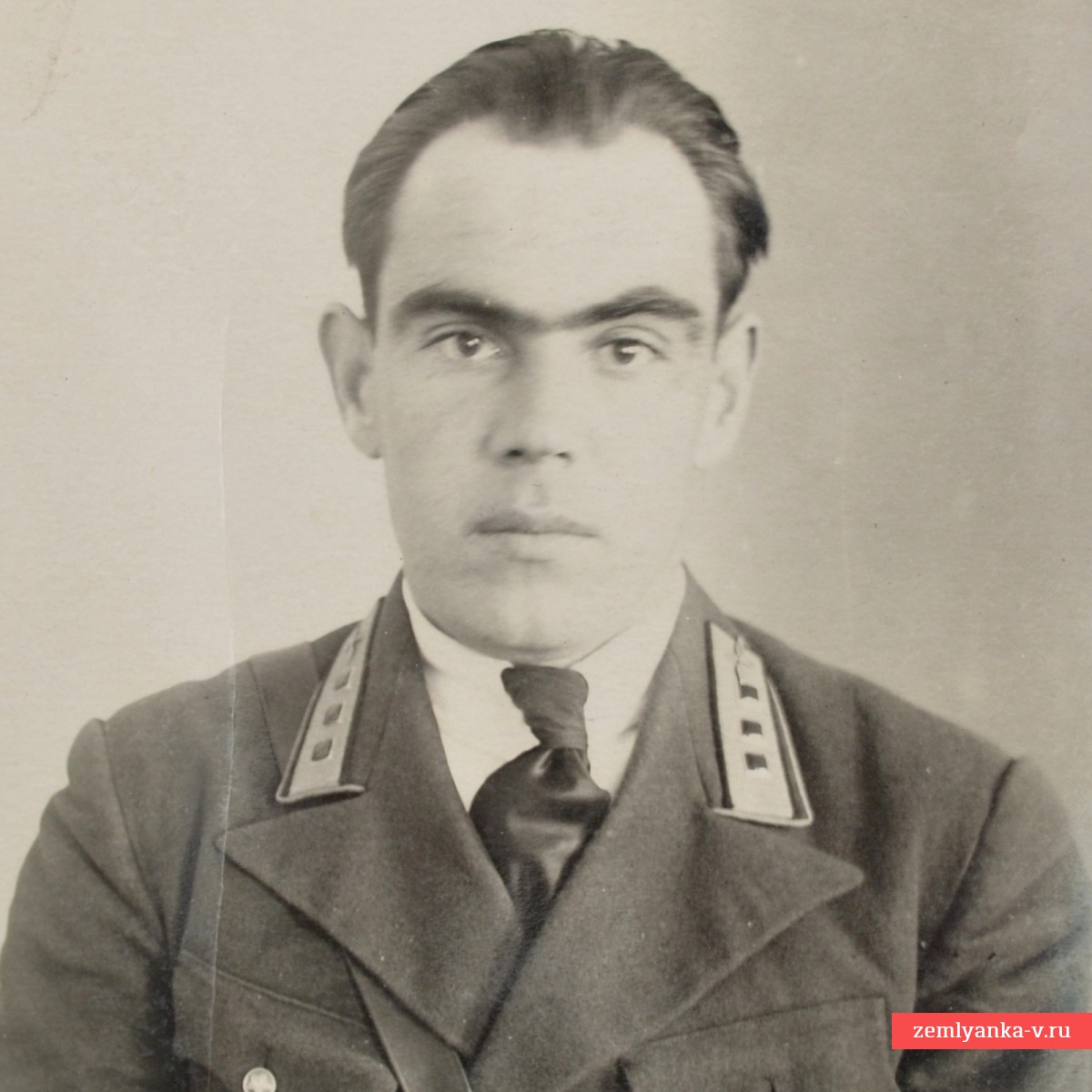 Фото адъютанта 3-го отделения коррект. авиаотряда ВВС РККА Сердюка М.С.