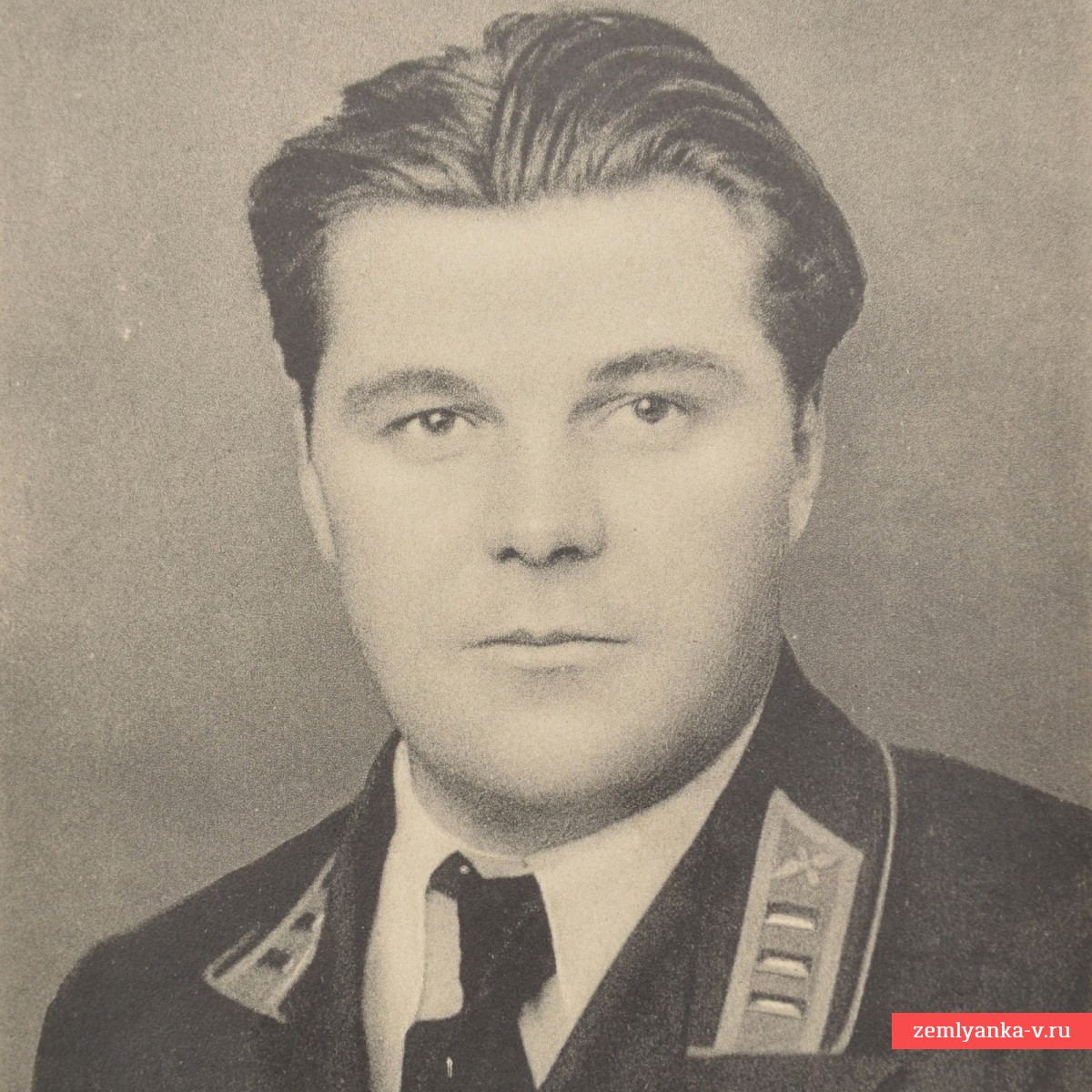 Почтовая карточка «Герой Советского союза А.К. Серов», 1939 г.