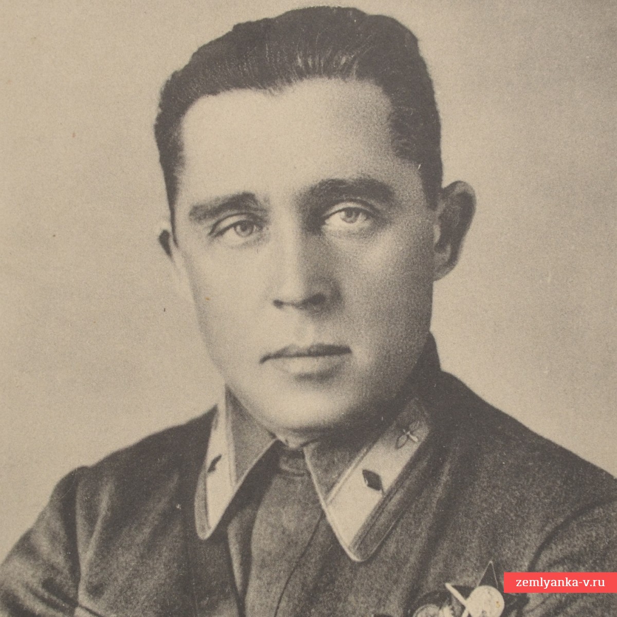 Почтовая карточка «Герой Советского союза И.Т. Спирин», 1939 г.