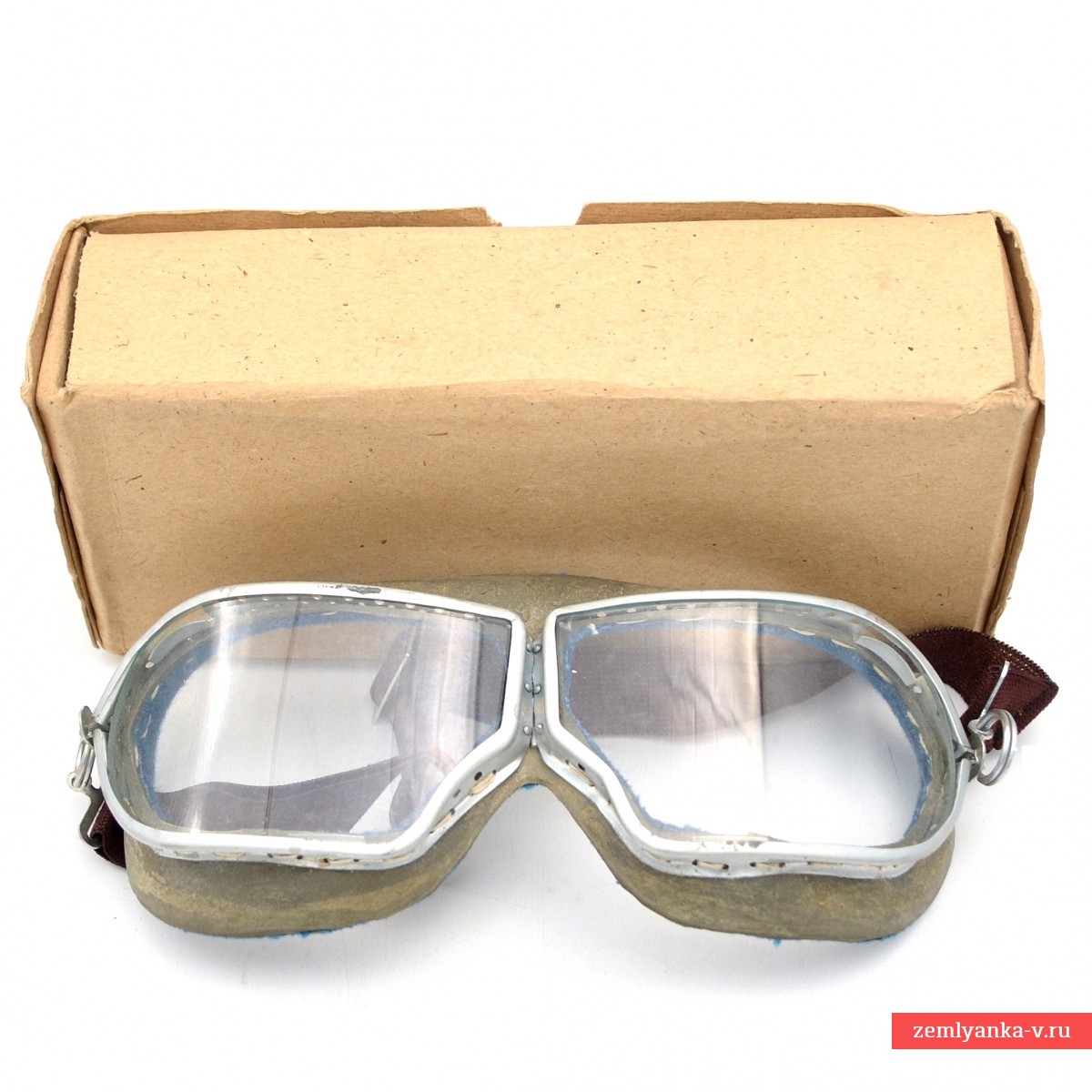 Защитные закрытые очки с прямой вентиляцией (модель ЗП1)