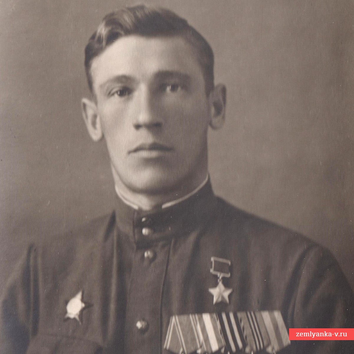 Фото Героя Советского союза Сорокина В.А.