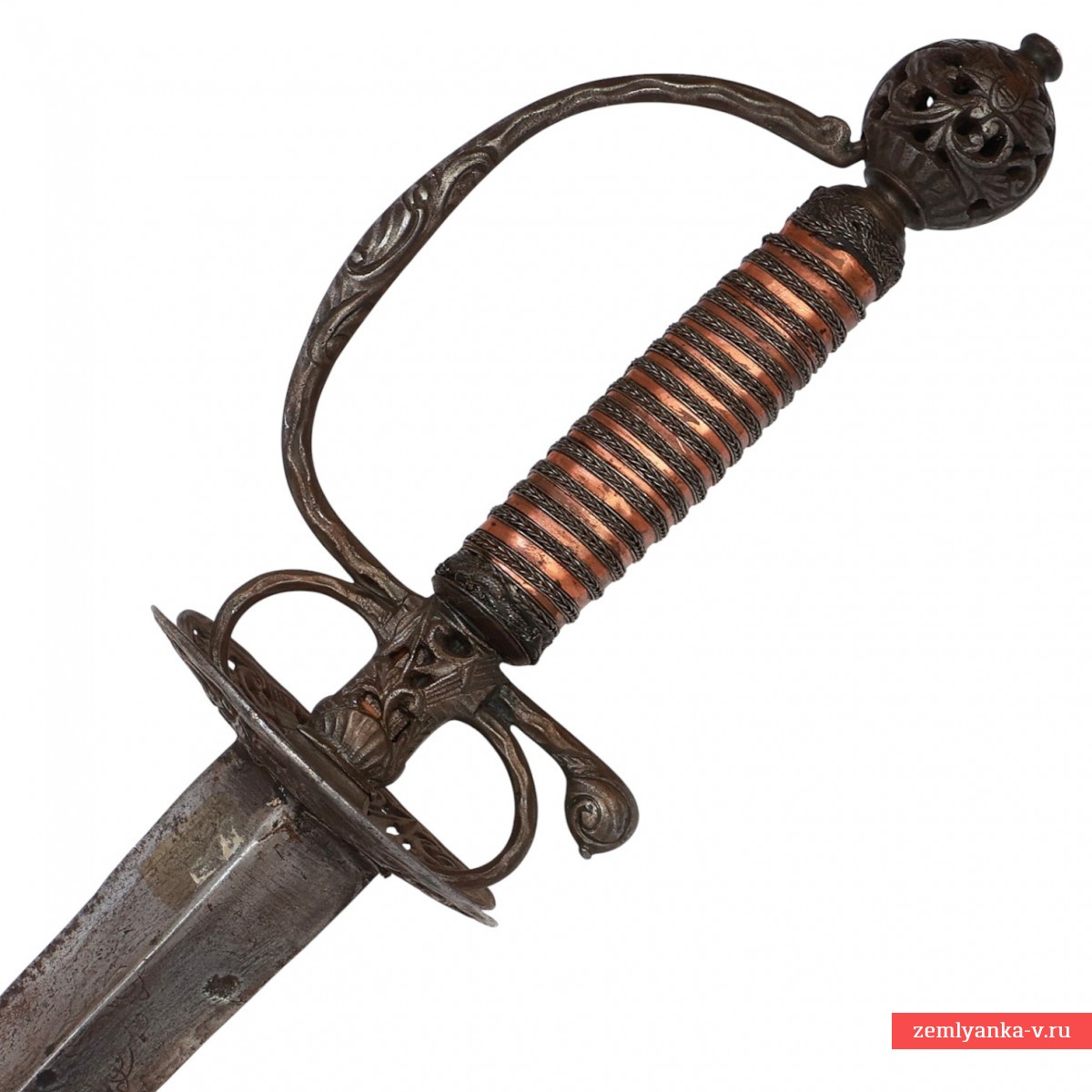 Шпага европейская дворянская камзольная, XVIII в.