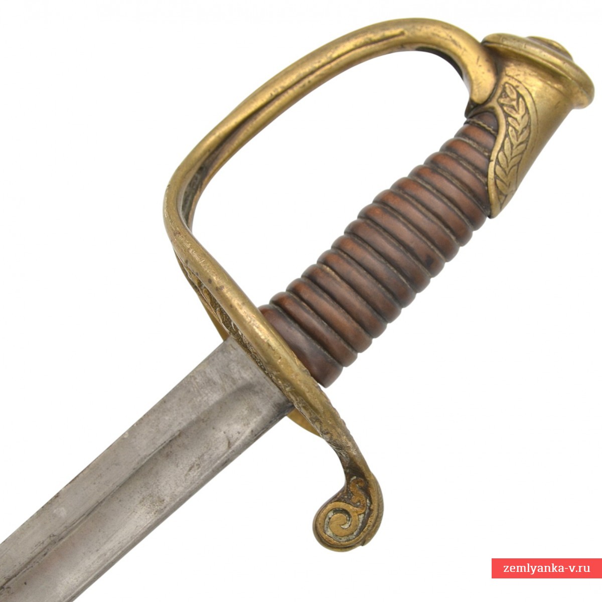 Сабля французская адъютантская пехотная образца 1845 года