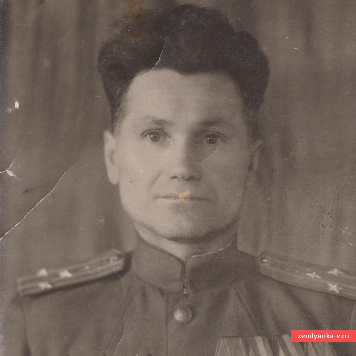 Фото полковника ВВС РККА с боевыми наградами