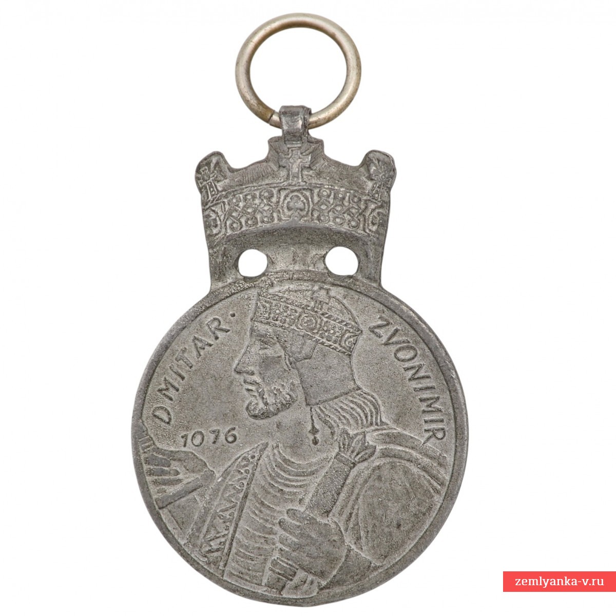 Хорватия. Медаль ордена Короны короля Звонимира "в серебре", обр. 1941 г.