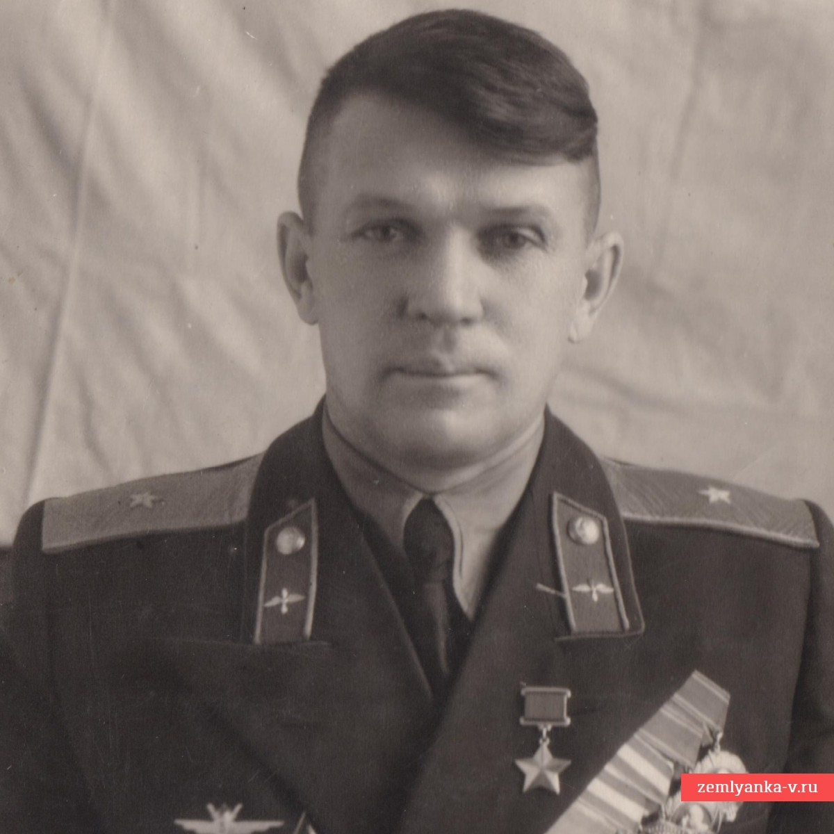 Фото Героя Советского союза генерал-майора И. И. Гейбо