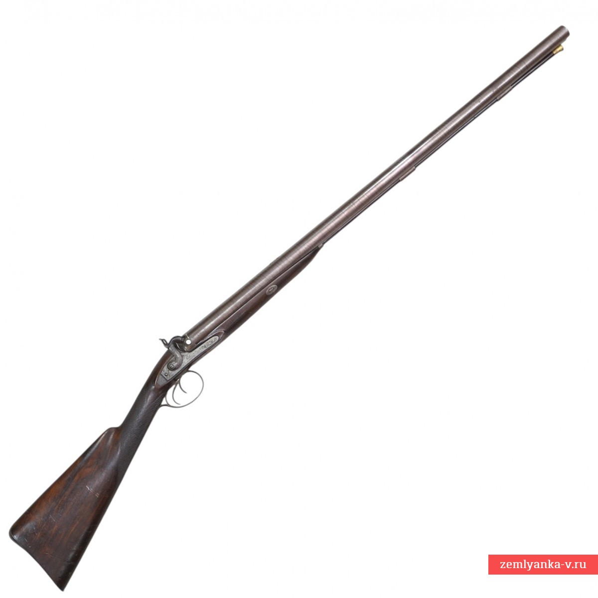 Ружье охотничье двуствольное работы Д. Мантона, т.н. «слонобой»