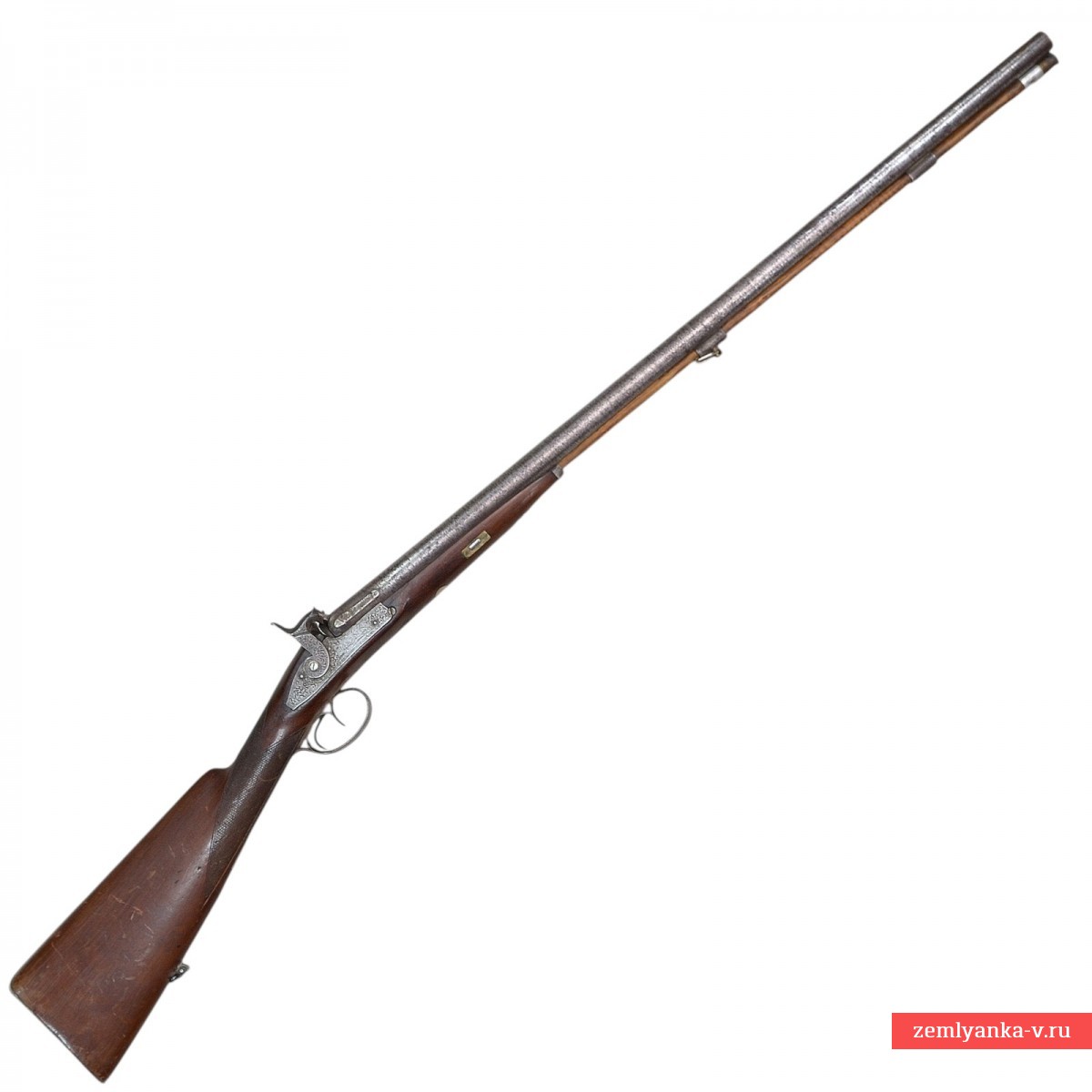 Ружье охотничье двуствольное работы М. Новотны