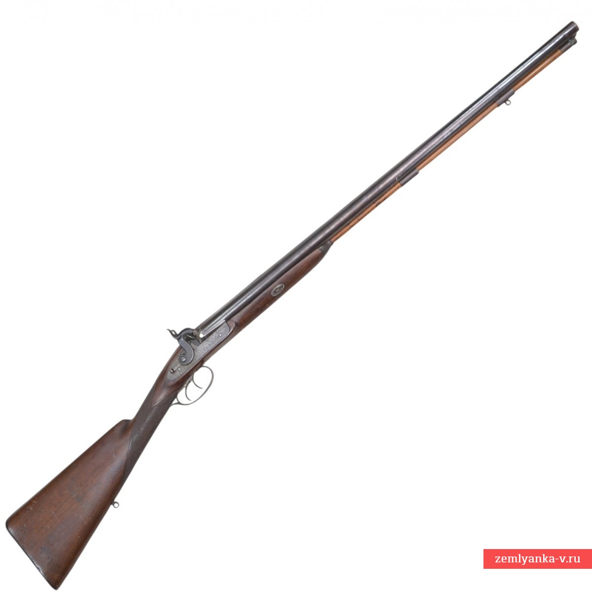 Ружье английское охотничье двуствольное работы Д. Виггана