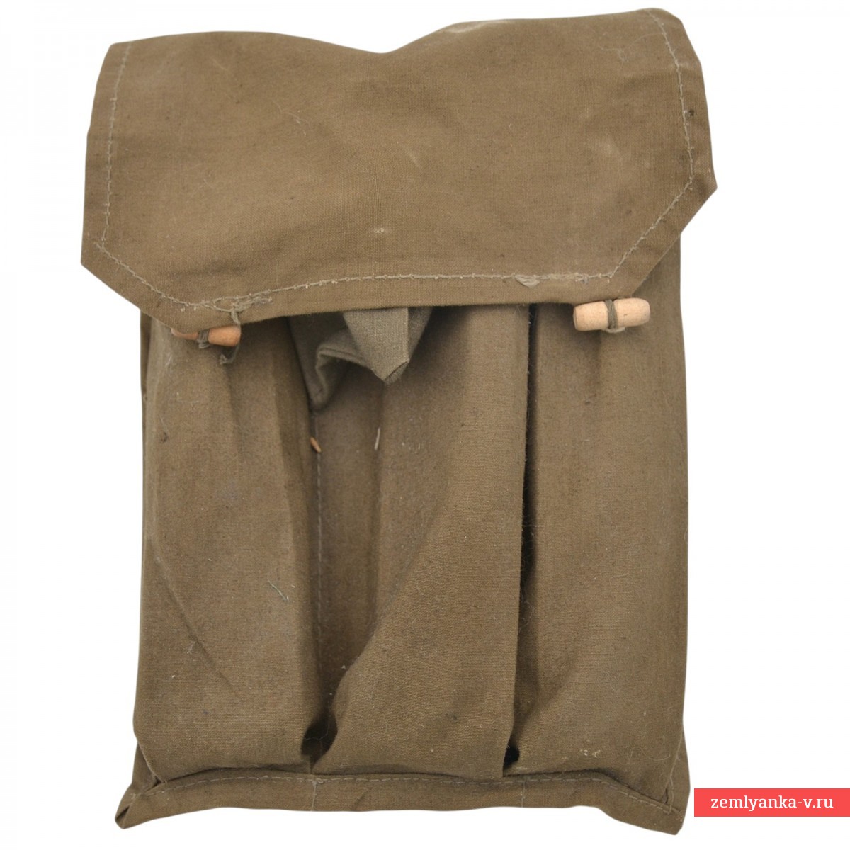 Подсумок с 3 магазинами к автомату ППС-43, 1943 г.