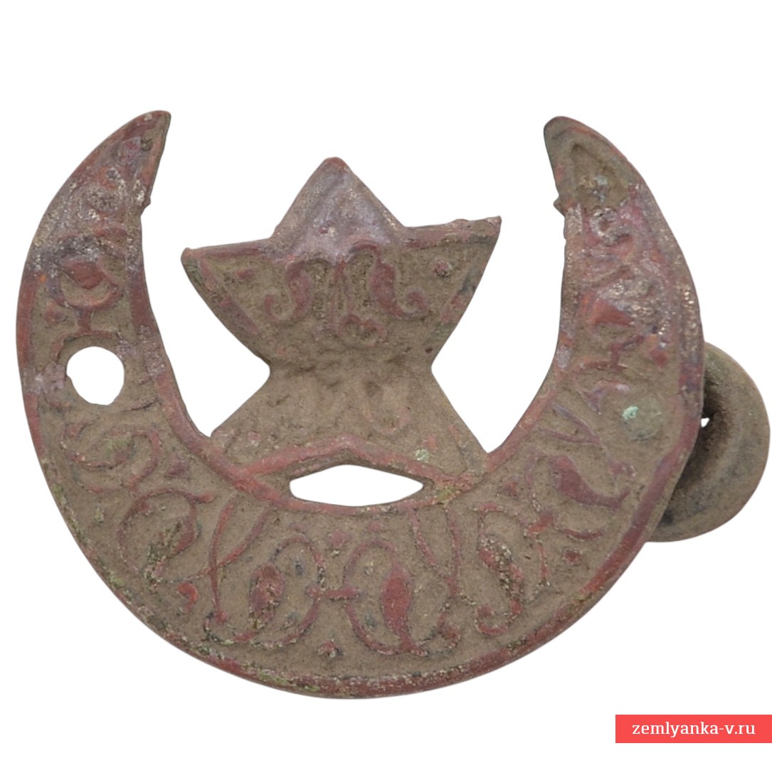 Кокарда частей Хорезмской республики (?) периода Гражданской войны