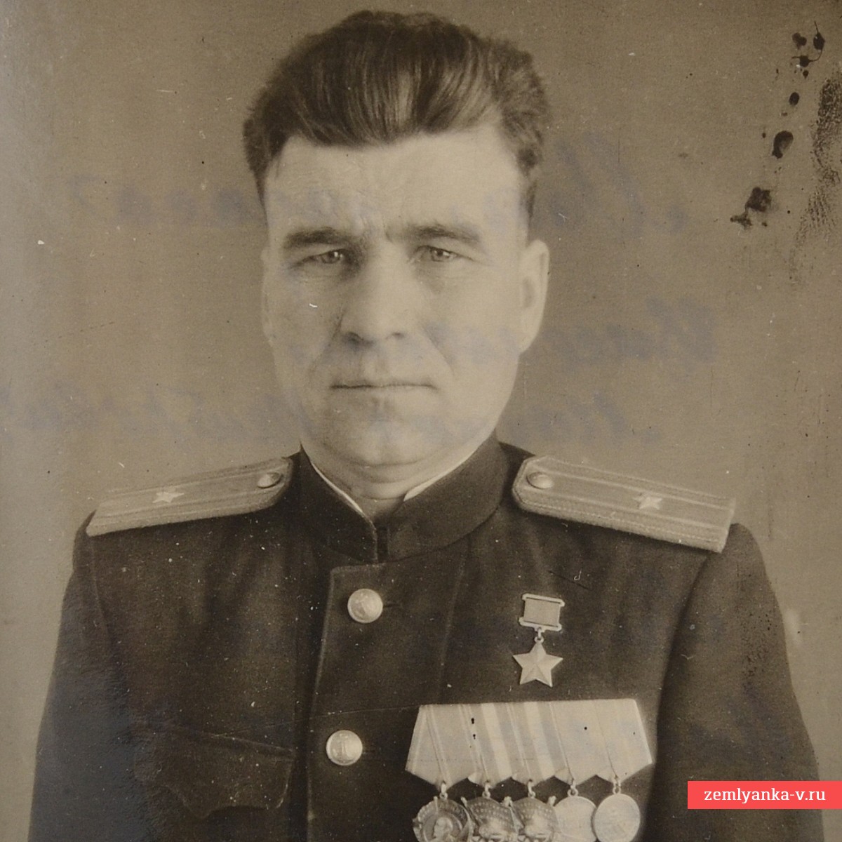 Фото из личного дела М.П. Цисельского -  Героя Советского союза