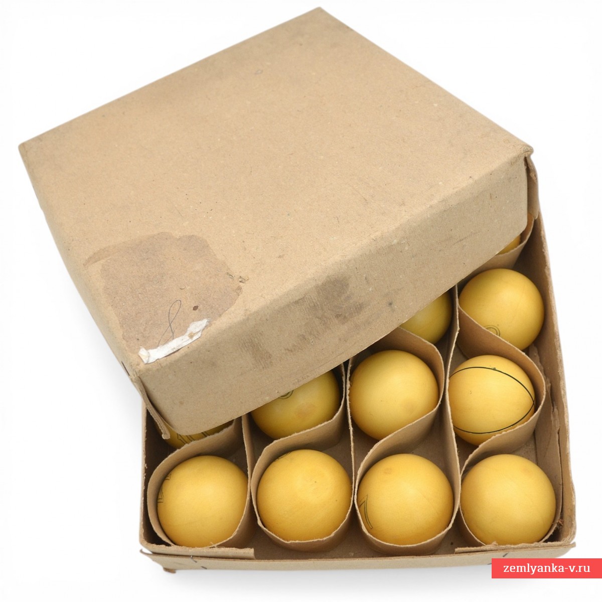 Набор советских бильярдных шаров