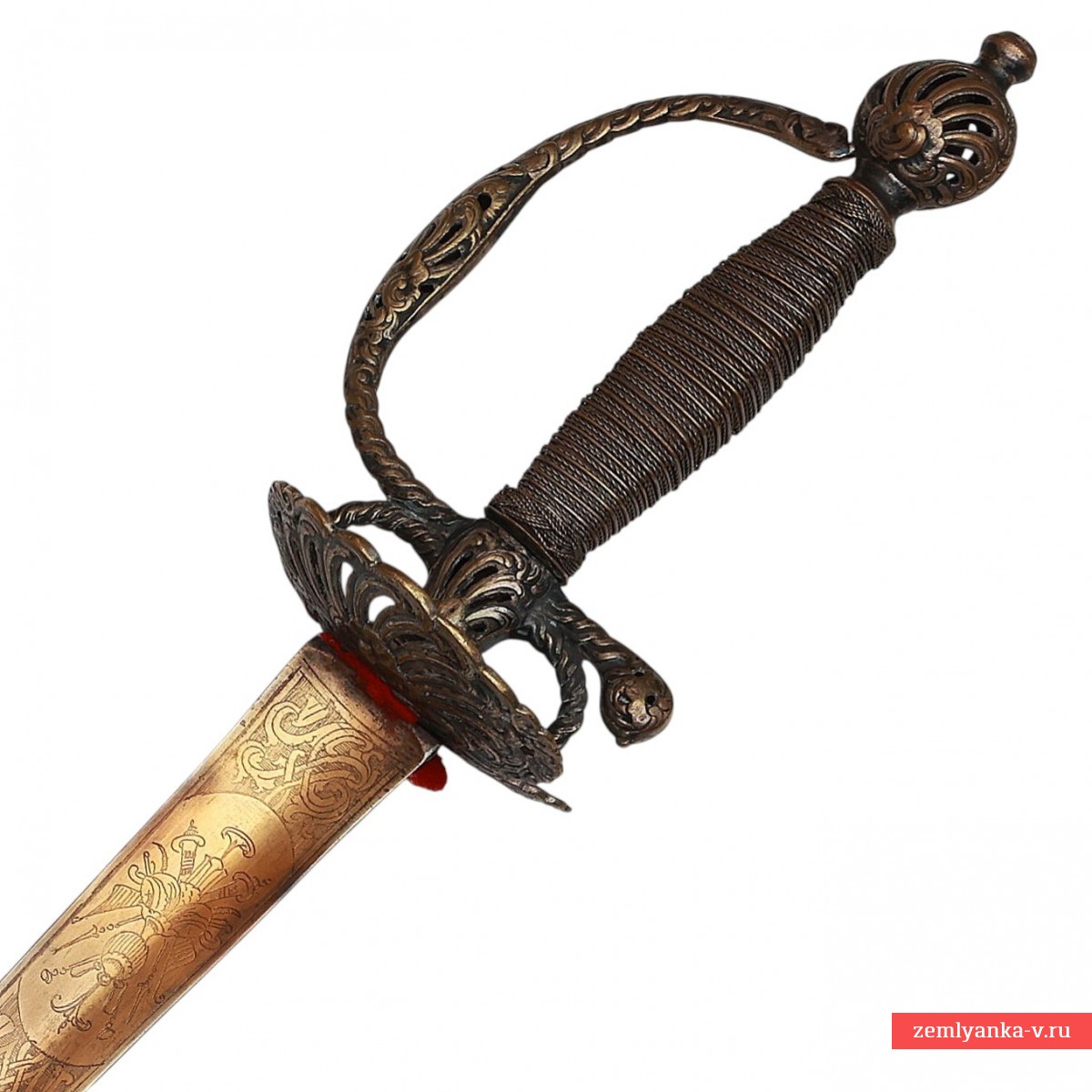 Шпага европейская дворянская камзольная, XVIII в.