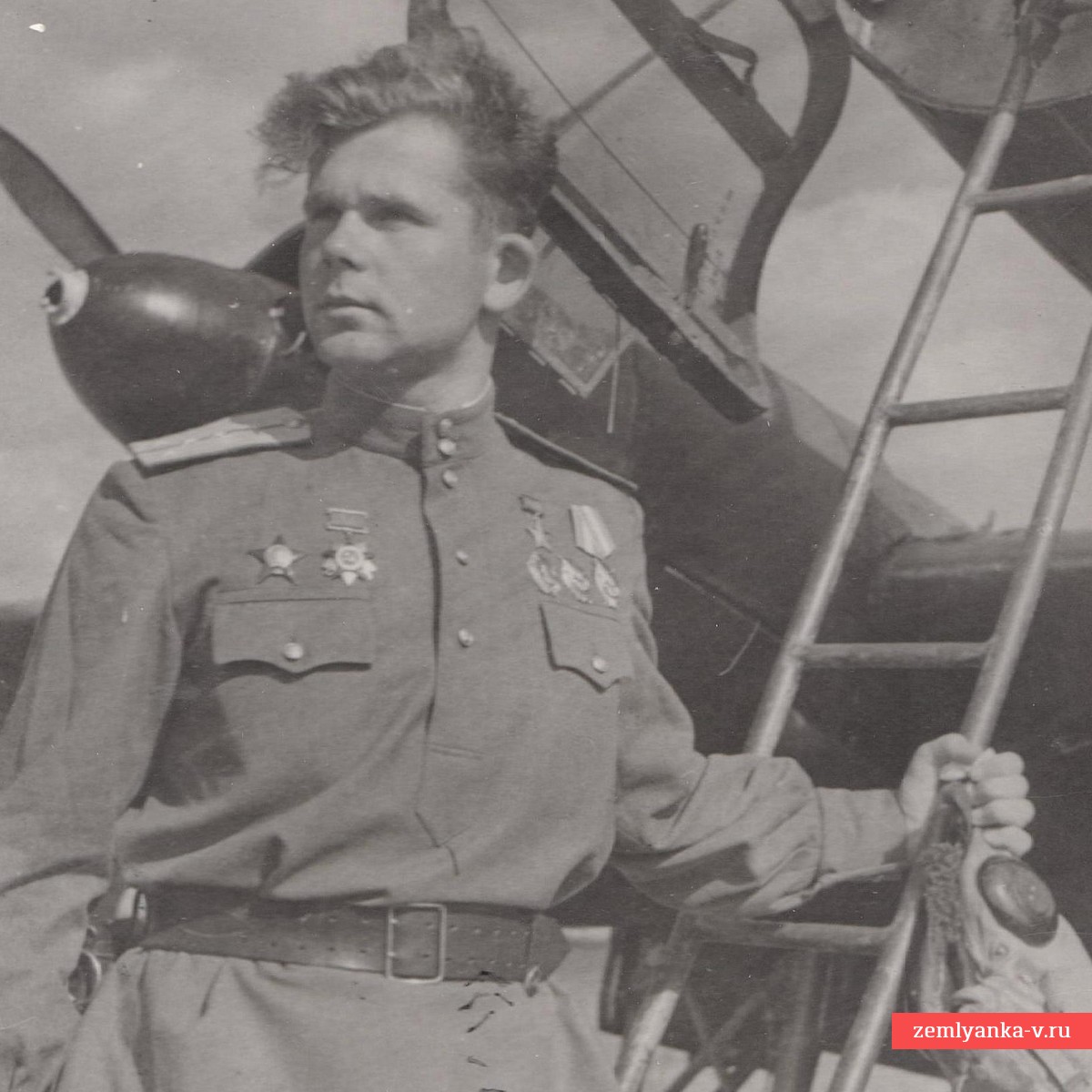 Фото Героя Советского союза лейтенанта Ф.С. Чеснокова