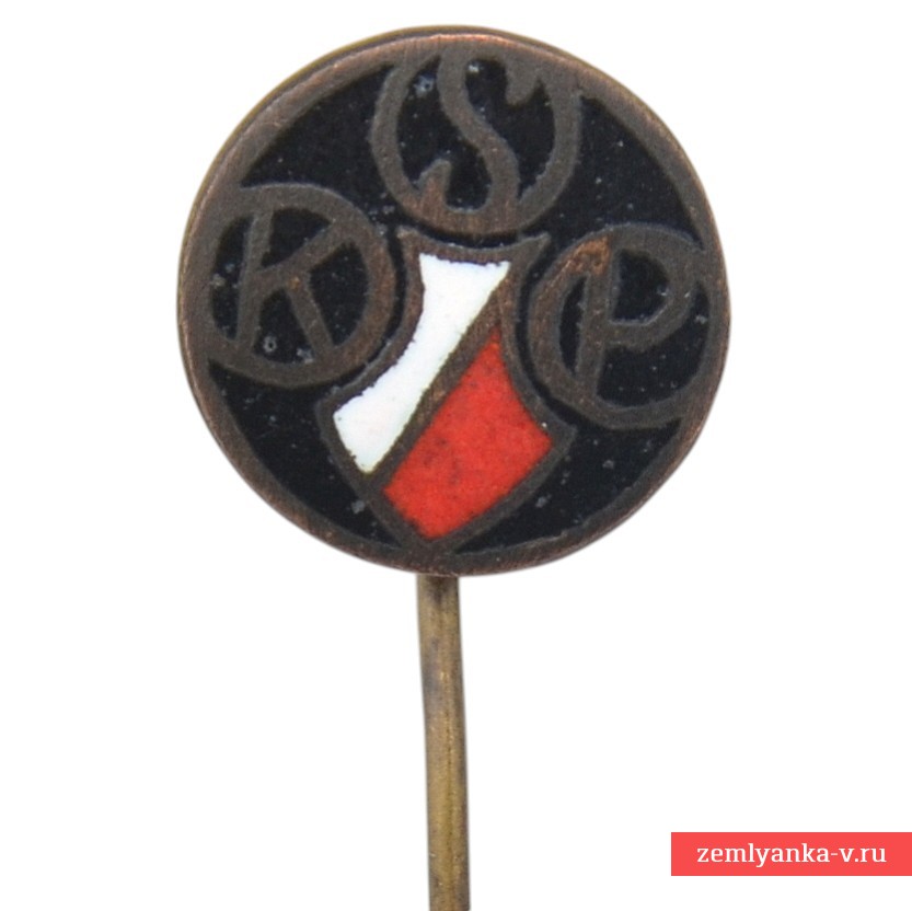 Значок члена польского спортивного клуба "Polonia"