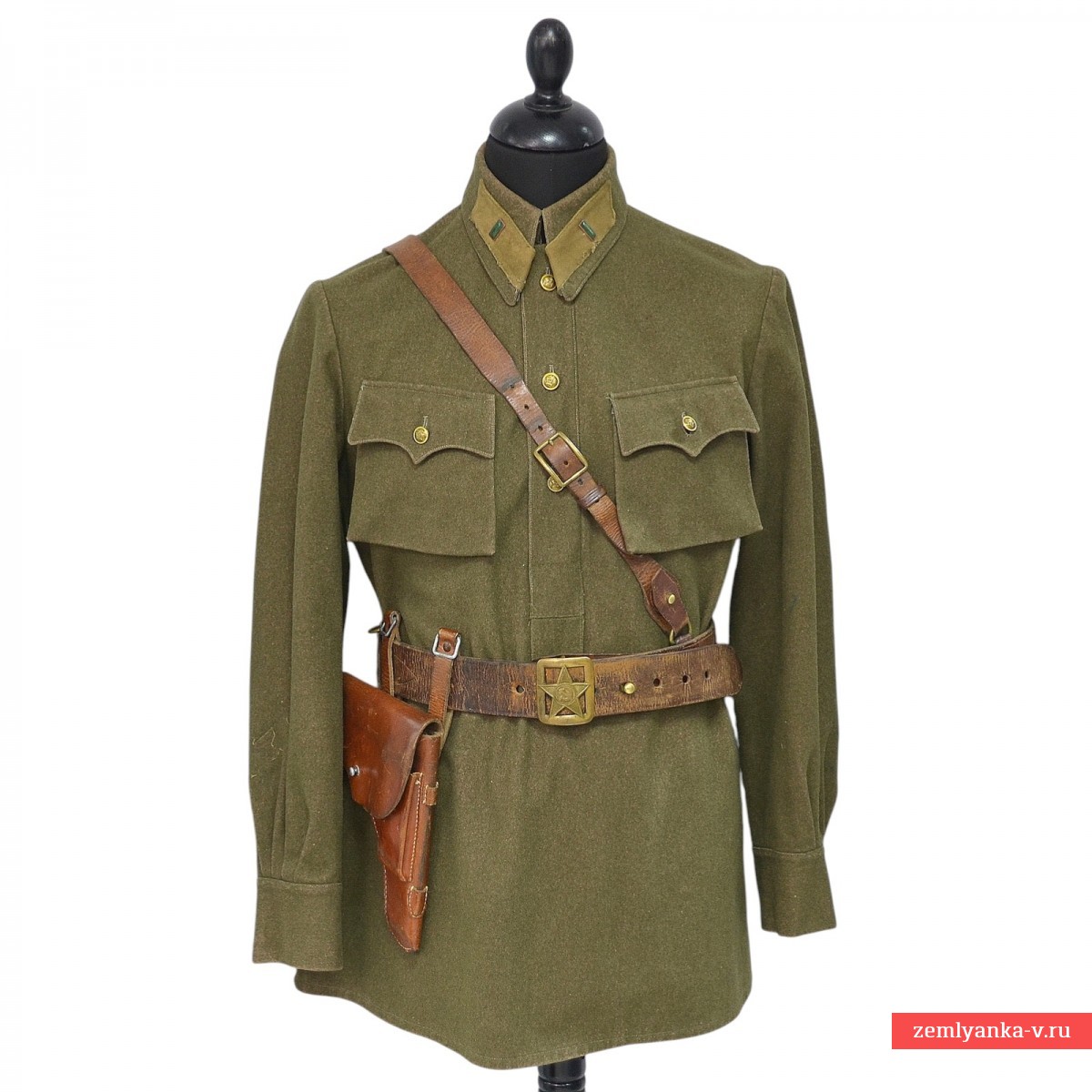 Гимнастерка капитана РККА образца 1941 года